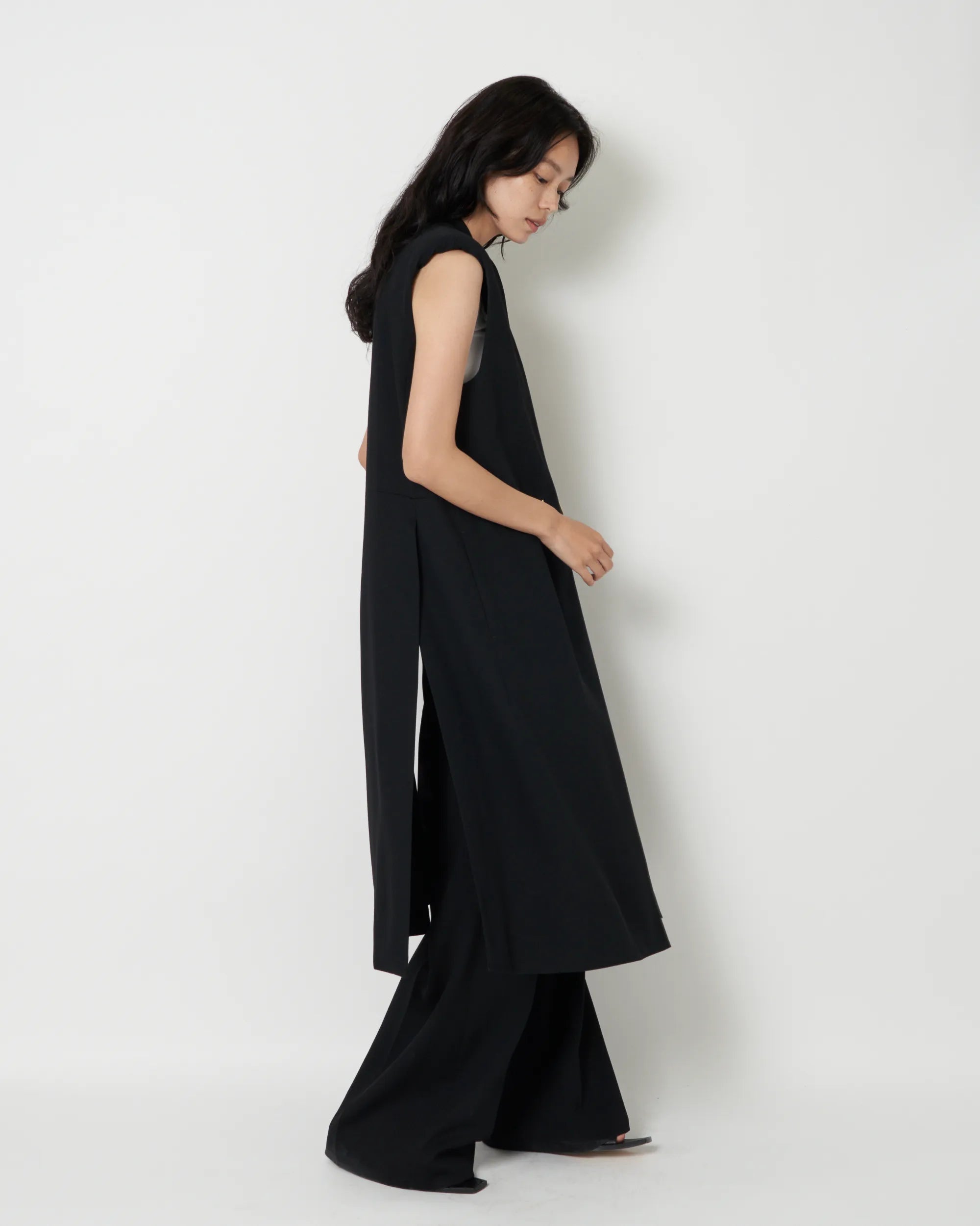JOYCE - SUMMER WOOL LONG GILET