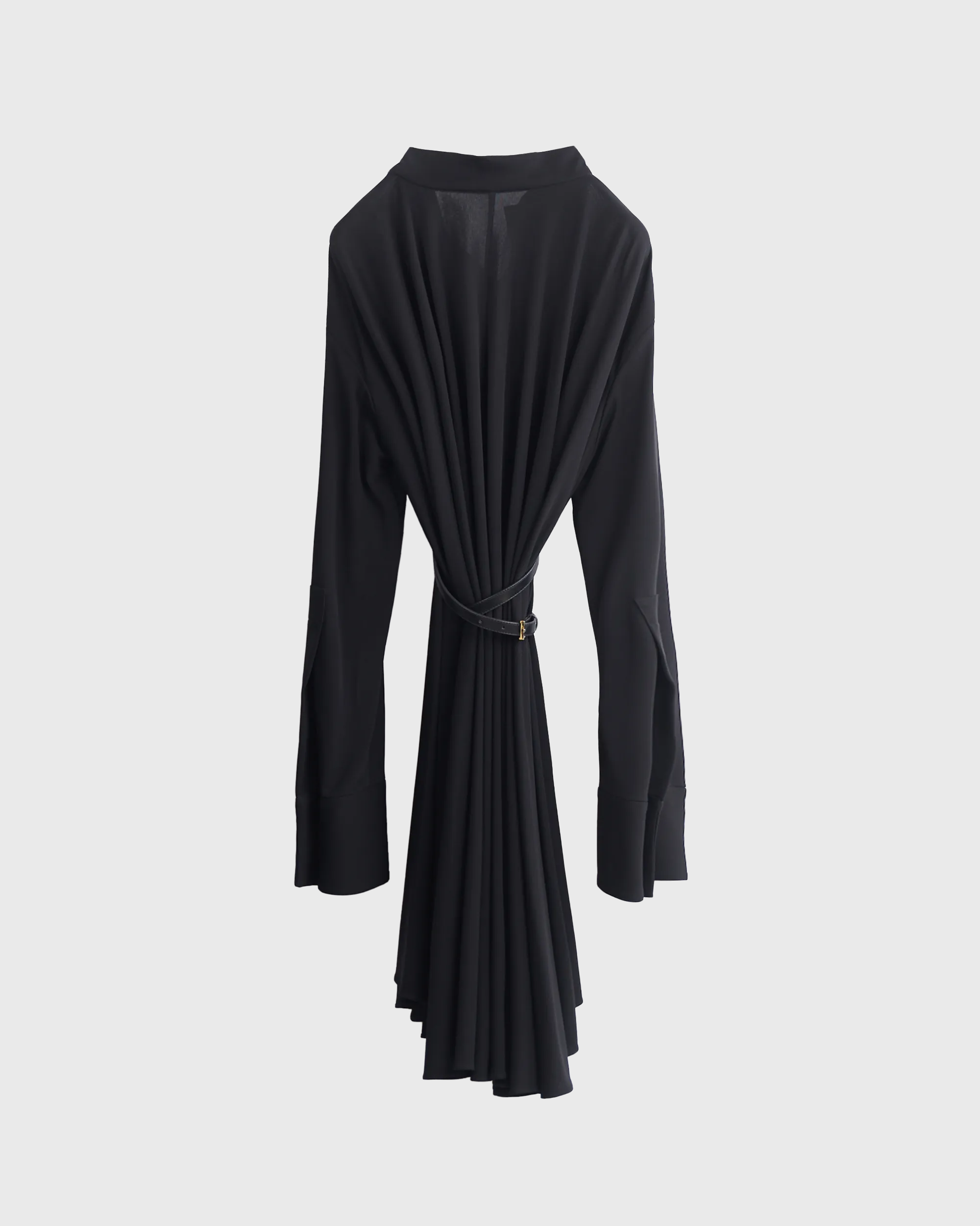 JULIETTE - HIGH TWISTED JERSEY BELTED MINI DRESS / TOP