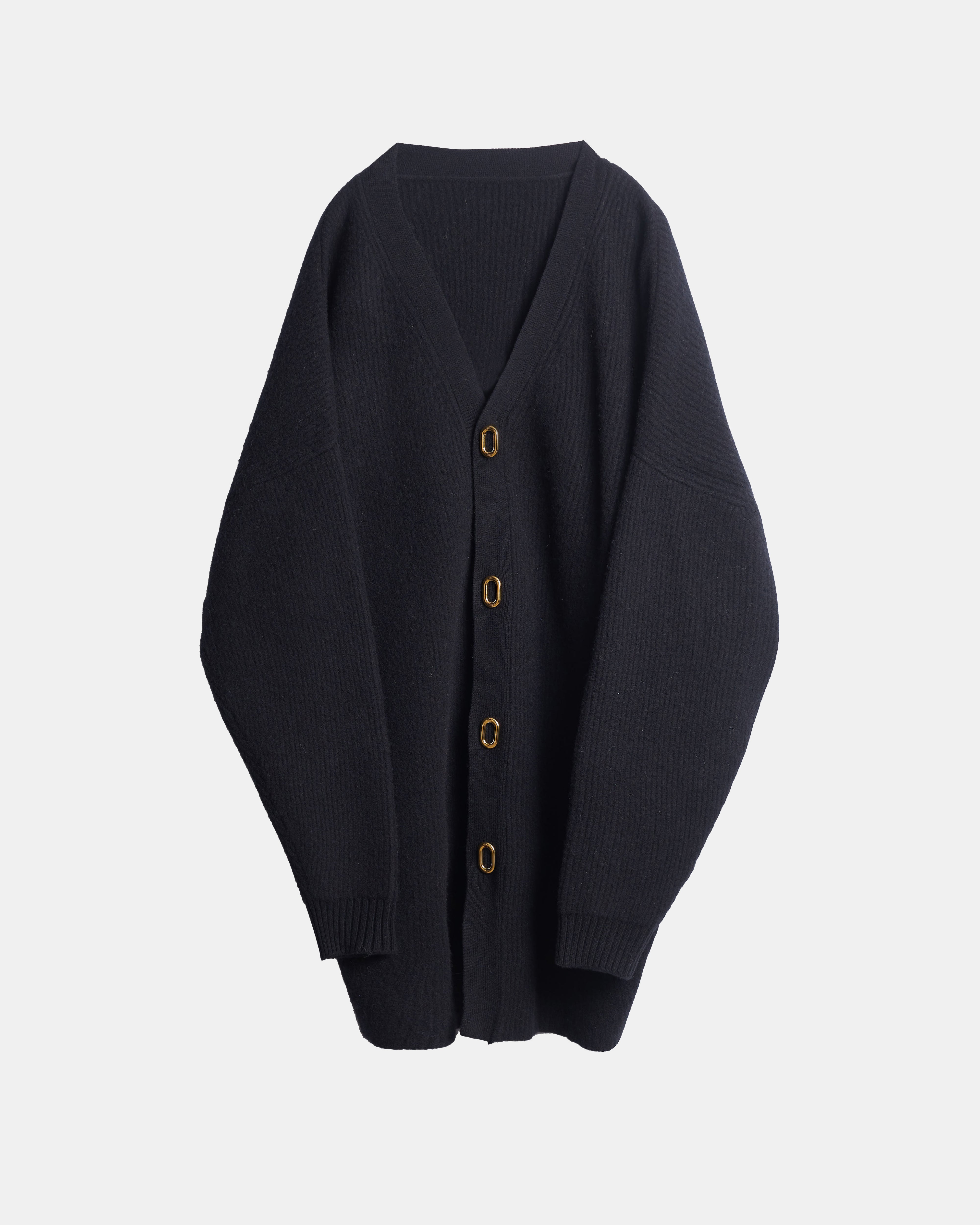 KASSEL- OVERSIZED CHUNKY KNIT CARDIGAN – HARUNOBUMURATA