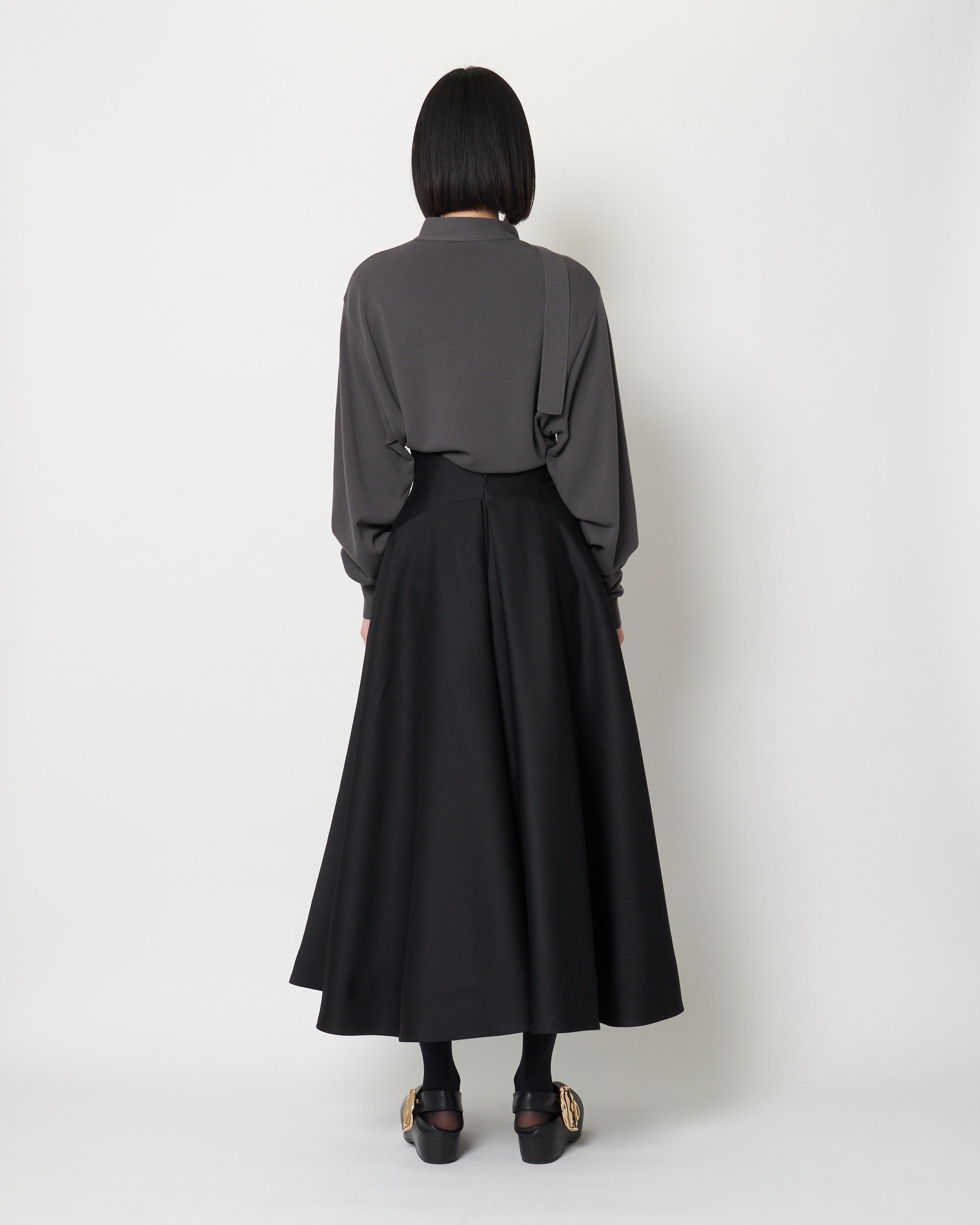 KELSEY - HIGH WAISTED FLARE SKIRT
