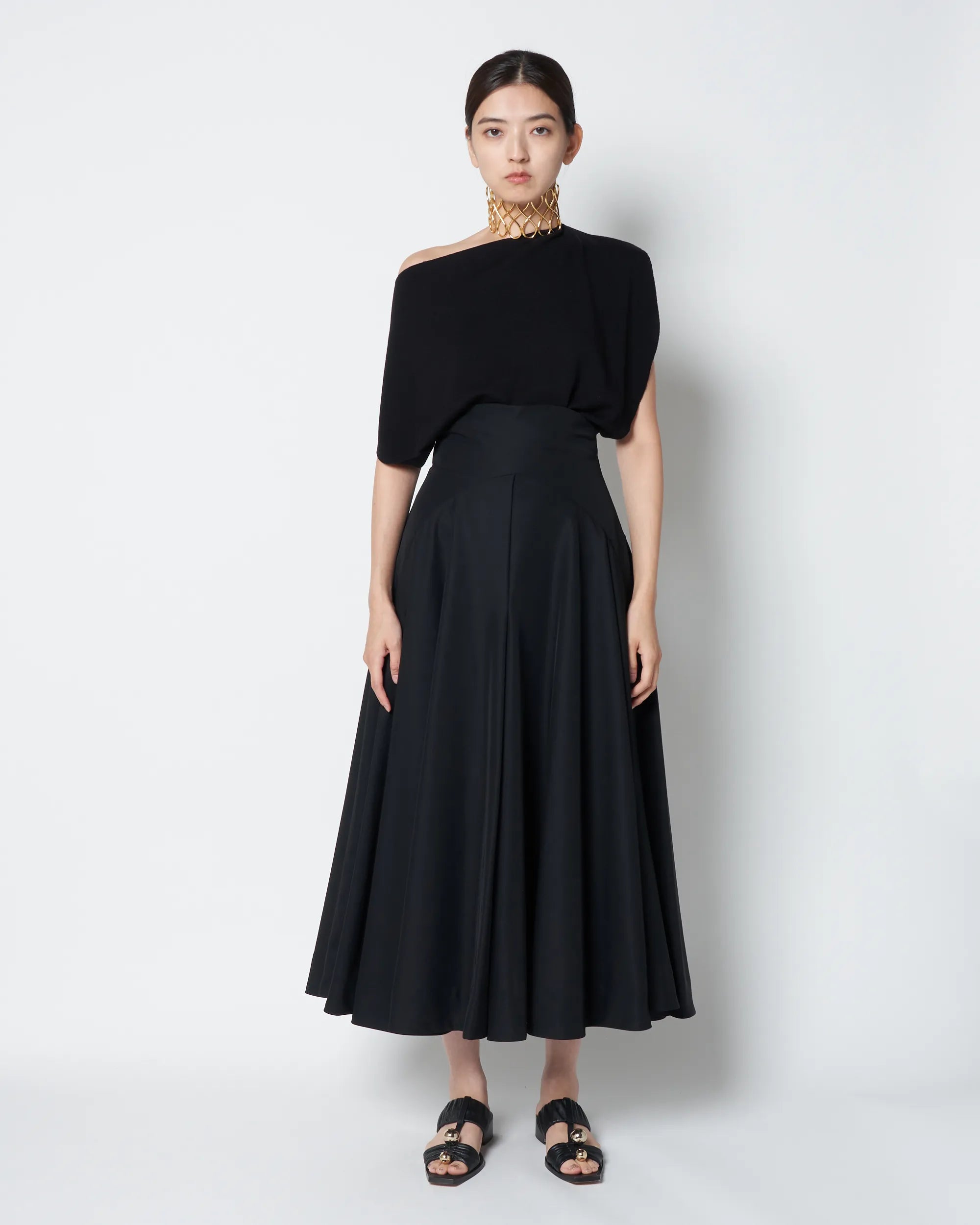 KELSEY - HIGH WAISTED FLARE SKIRT