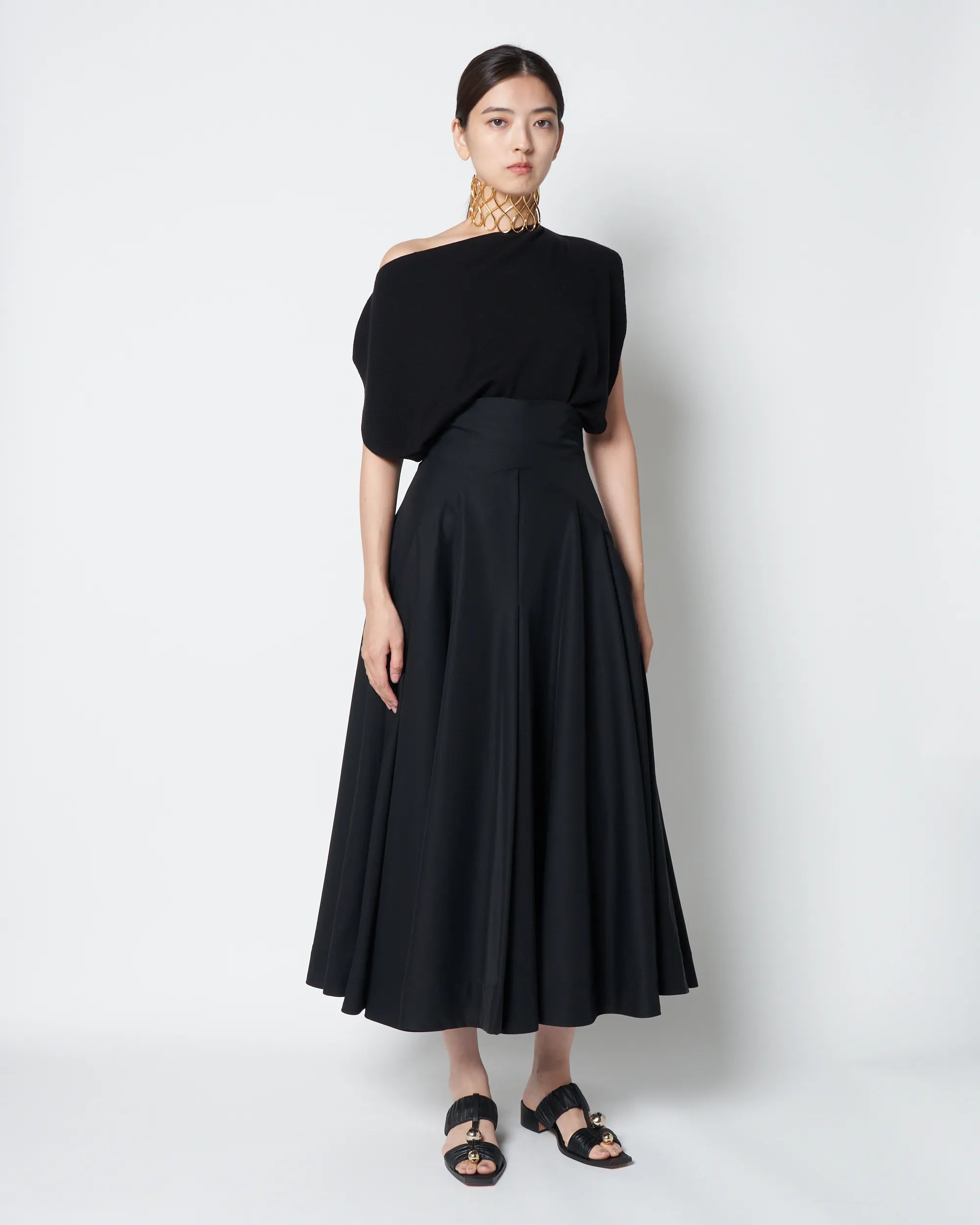 KELSEY - HIGH WAISTED FLARE SKIRT