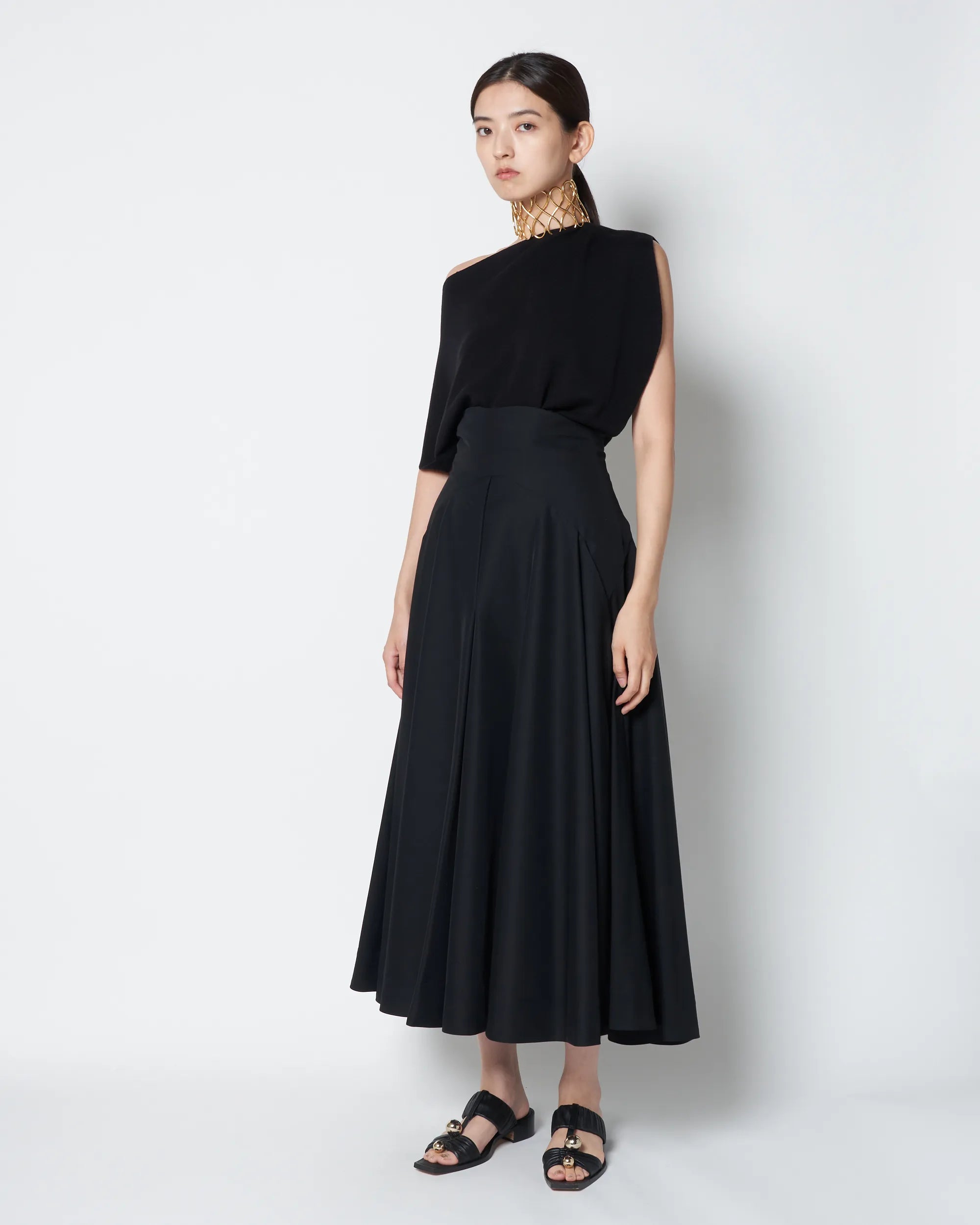 KELSEY - HIGH WAISTED FLARE SKIRT