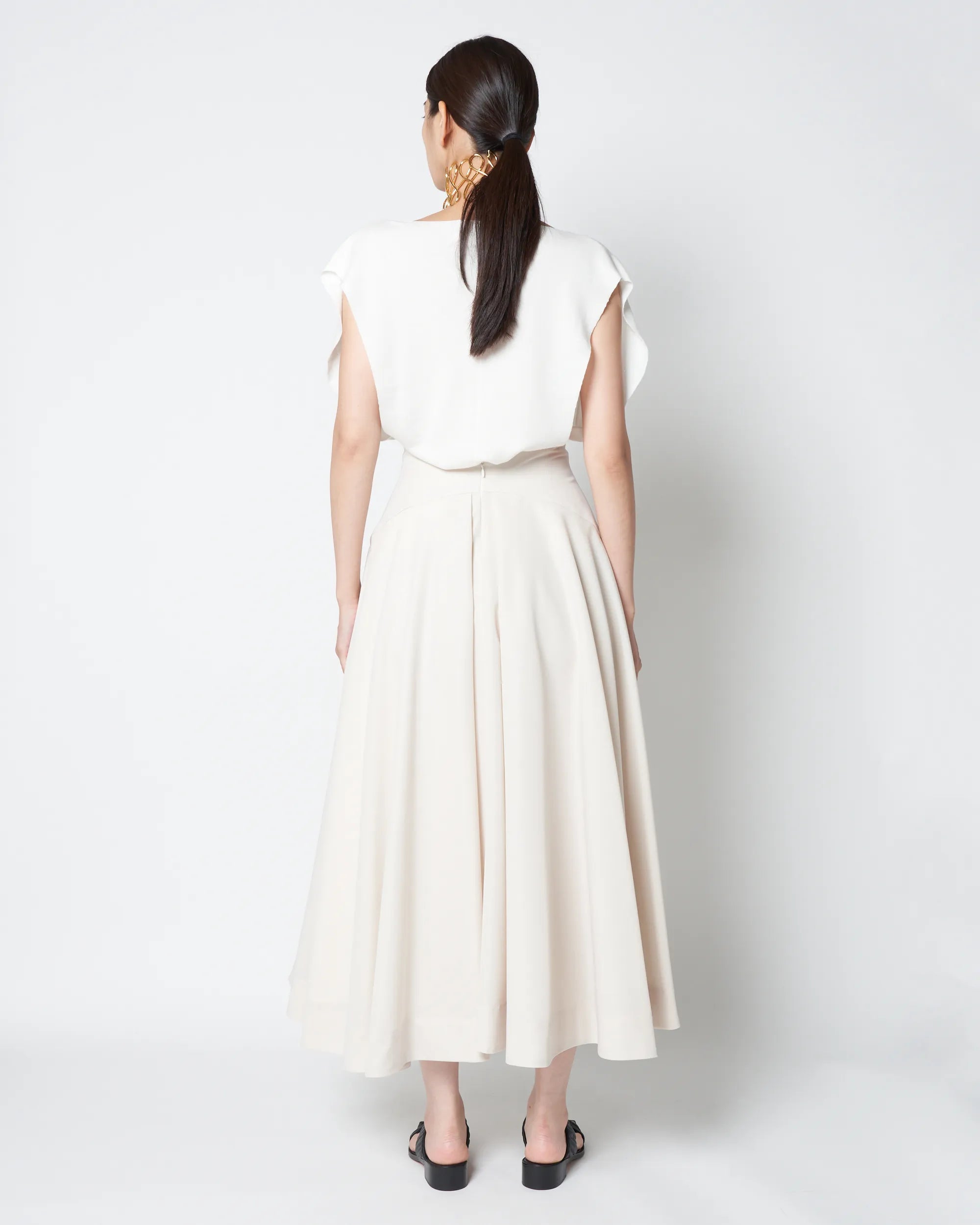 KELSEY - HIGH WAISTED FLARE SKIRT