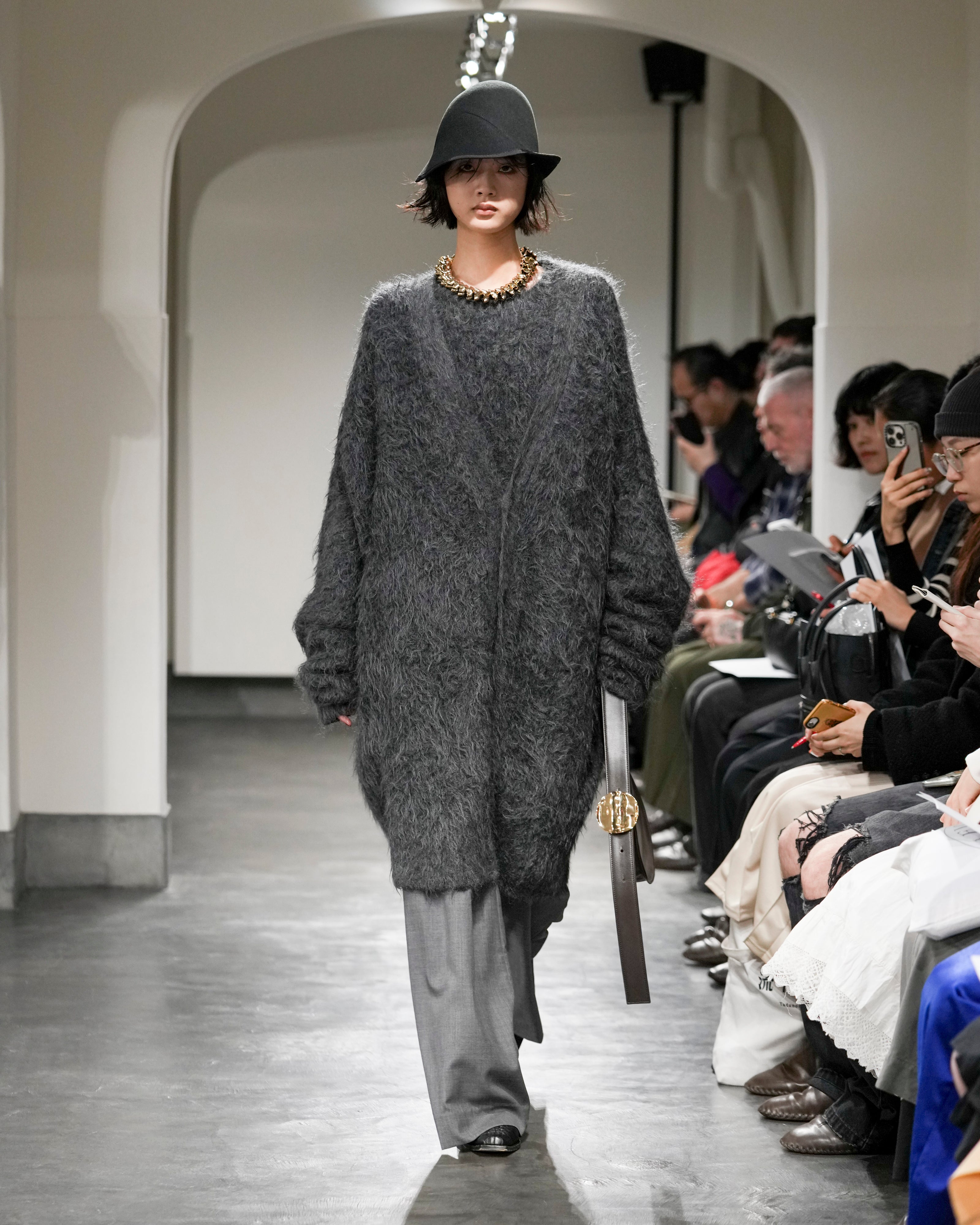 KRISTA - WOOL ELASTIC WAIST PANTS