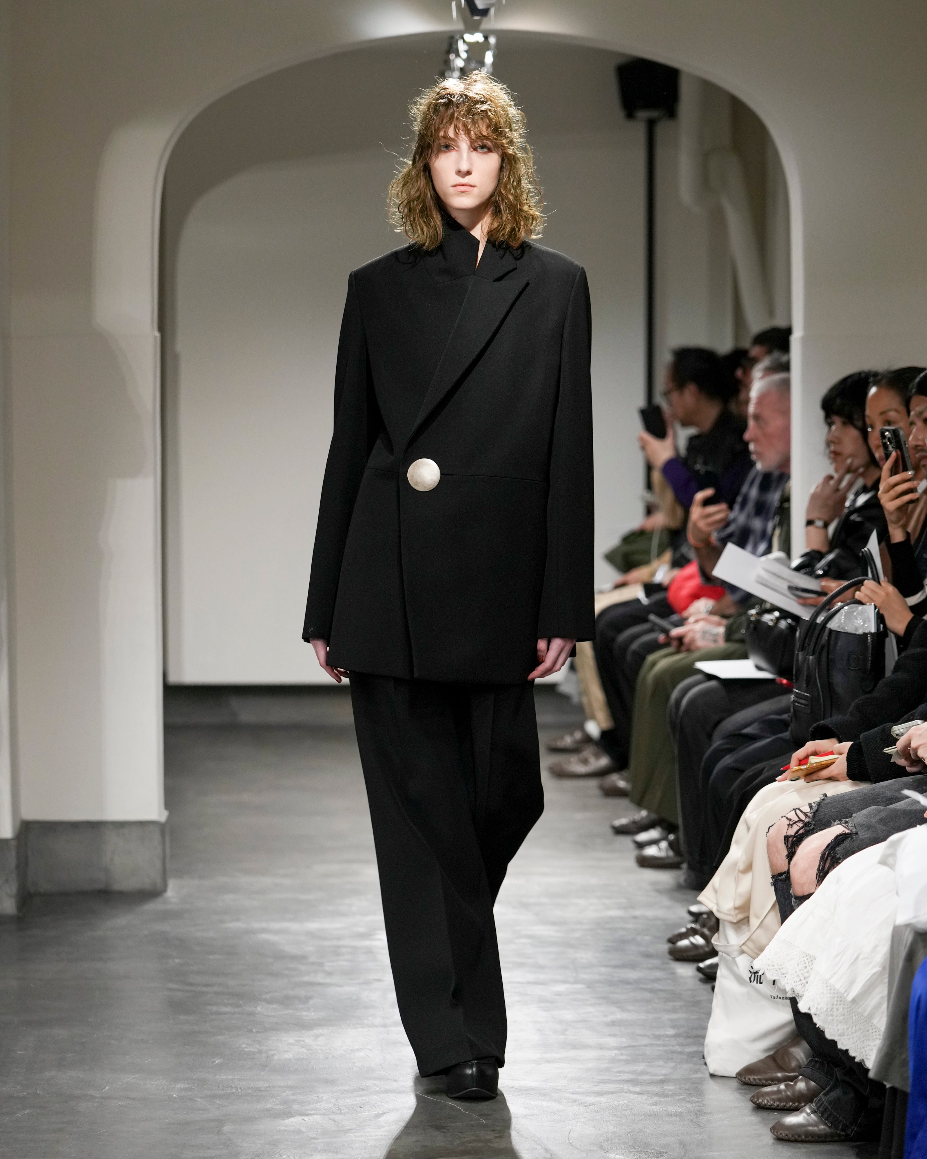 JAVELIN - WIDE SILHOUETTE WOOL CADY TROUSERS