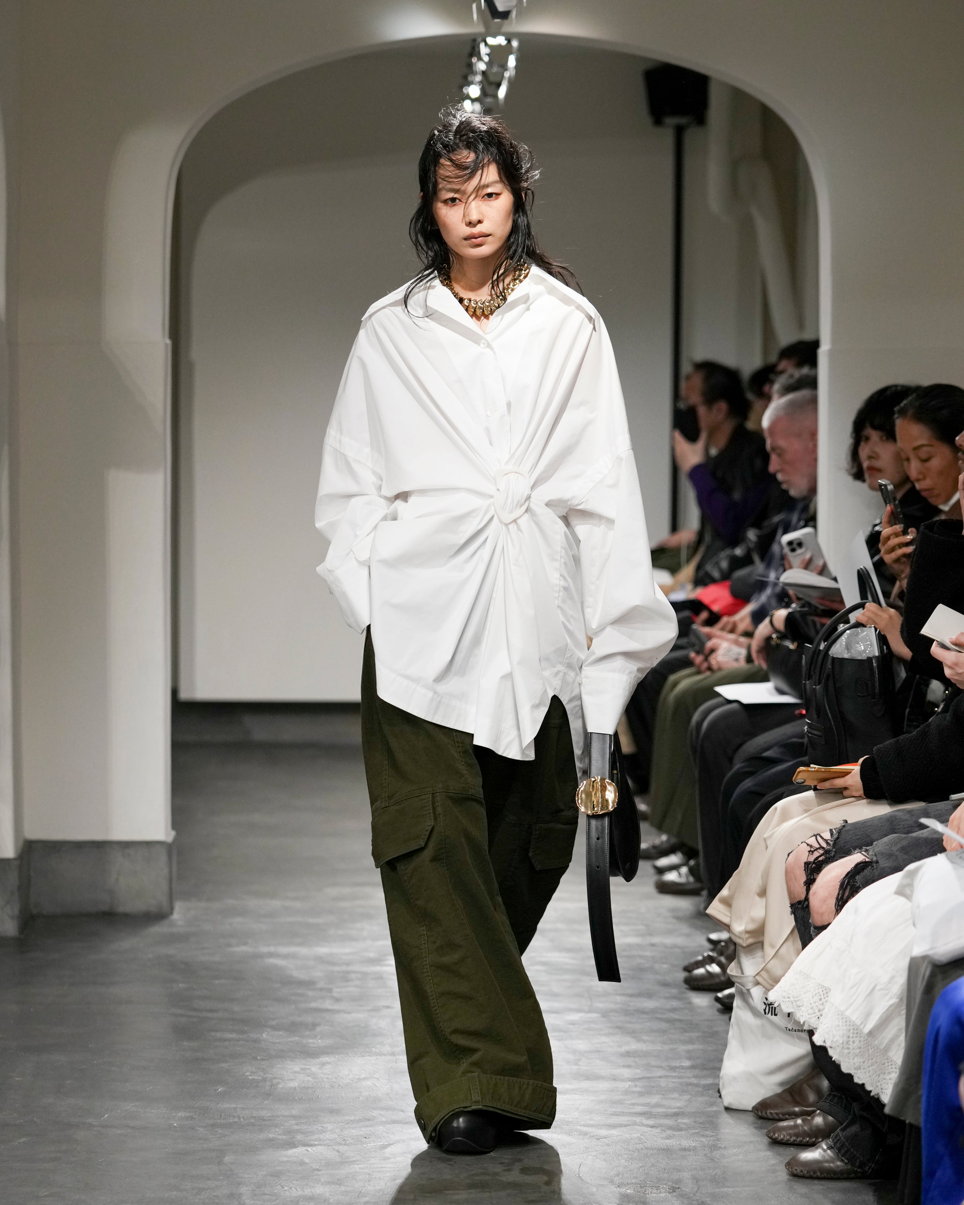 MARIETTA - COTTON OVERSIZE CARGO PANTS