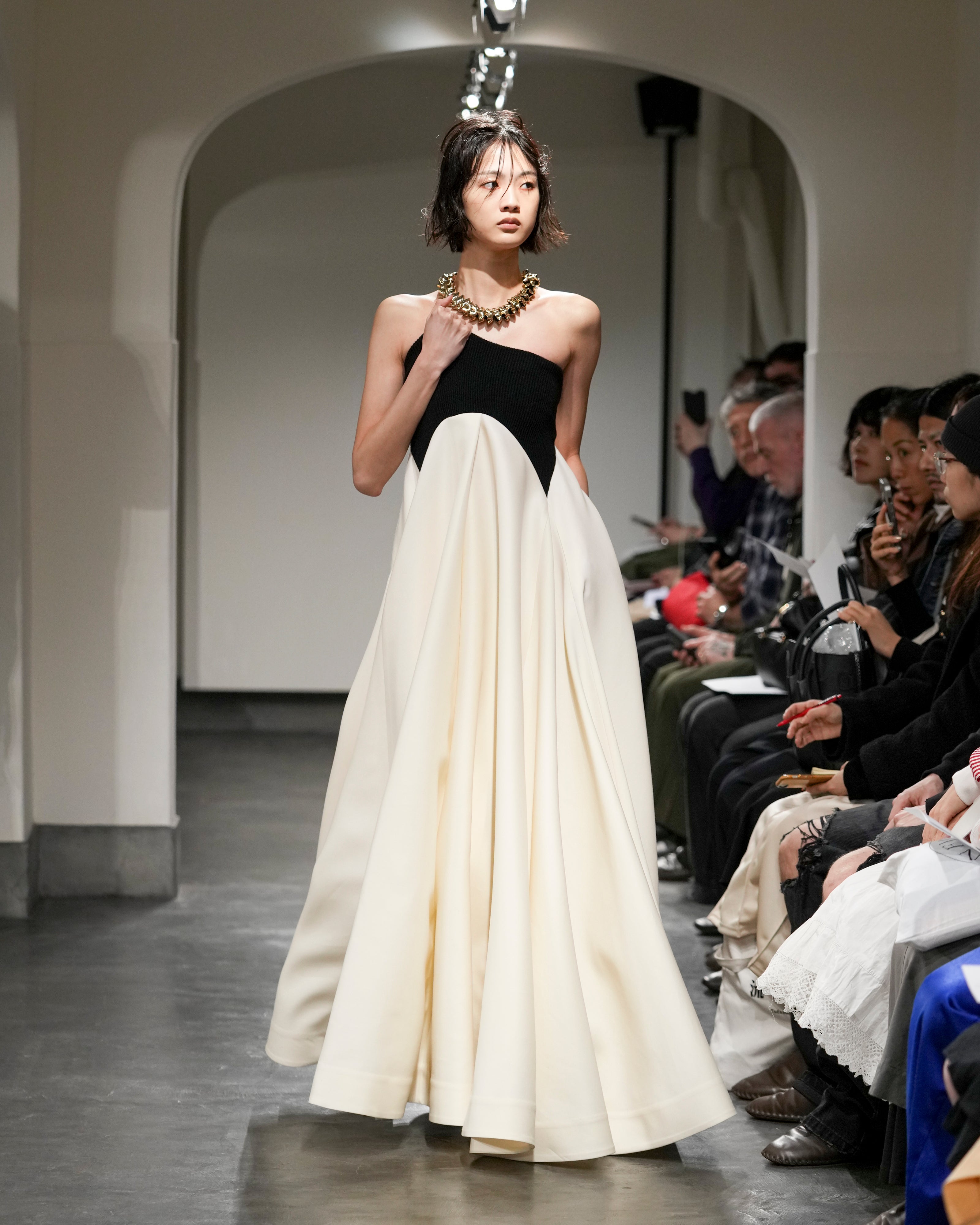 MAUREEN - SILK WOOL TUBE DRESS