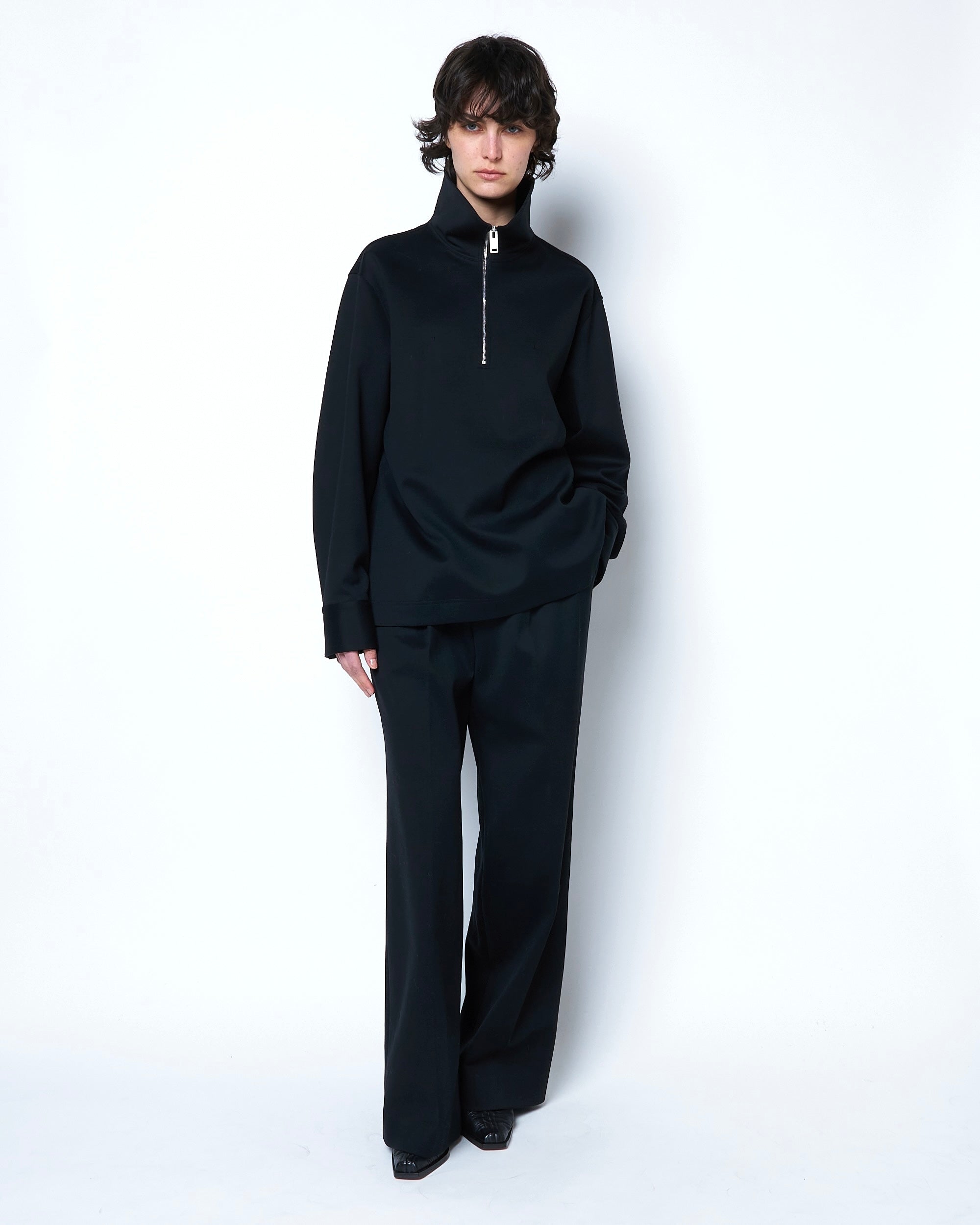 OVID - HALF ZIP COTTON PULLOVER