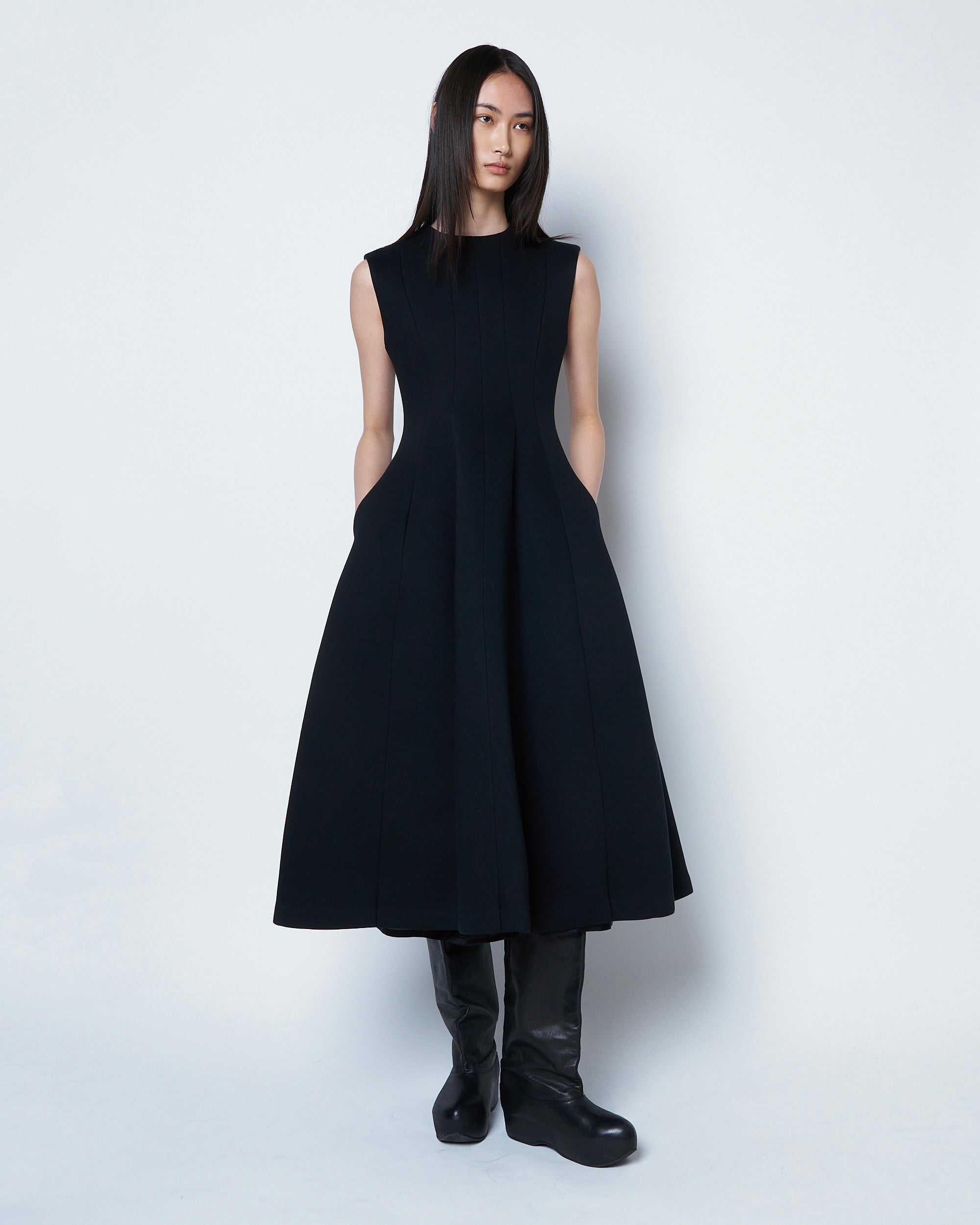 ORBIT - DOUBLE KNIT DRESS