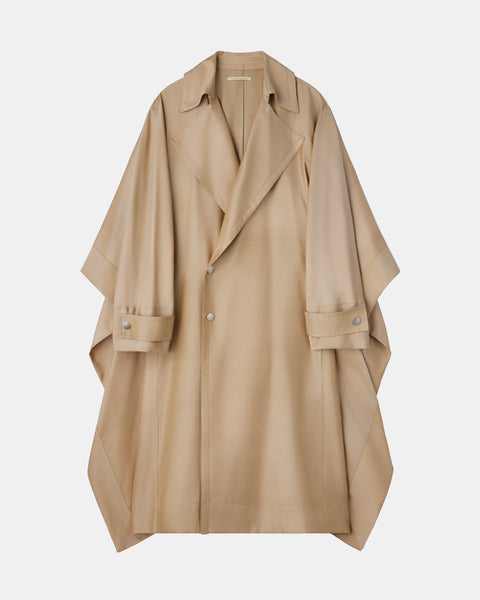 【PRE ORDER】NADIA - RECYCLED NYLON LAYERED COAT