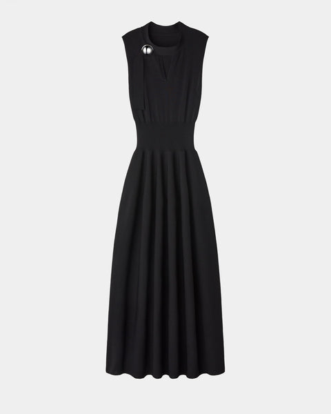 【PRE ORDER】PAOLA - SLEEVELESS KNIT DRESS