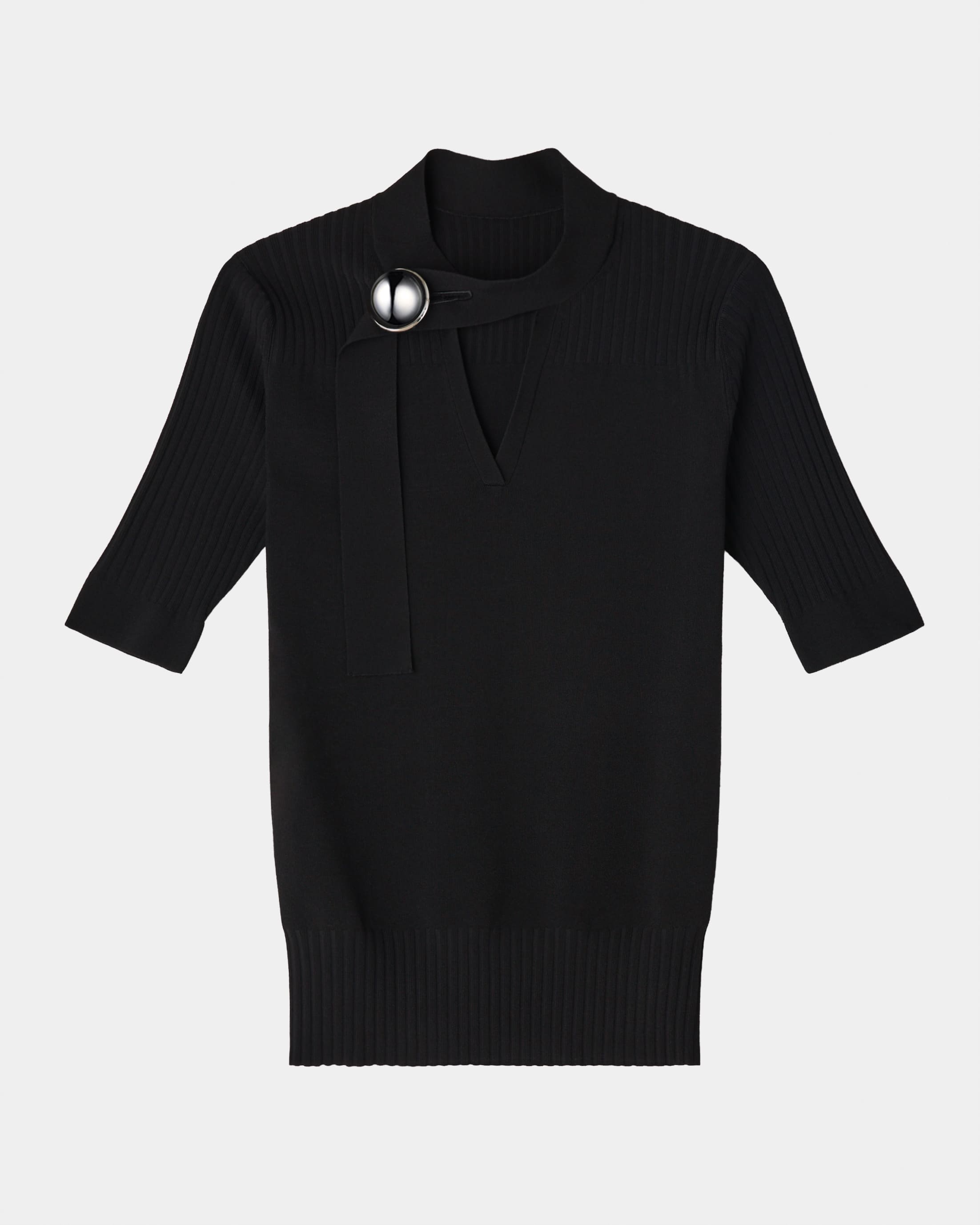 【PRE ORDER】NAMIE - KNIT BUTTON TOP