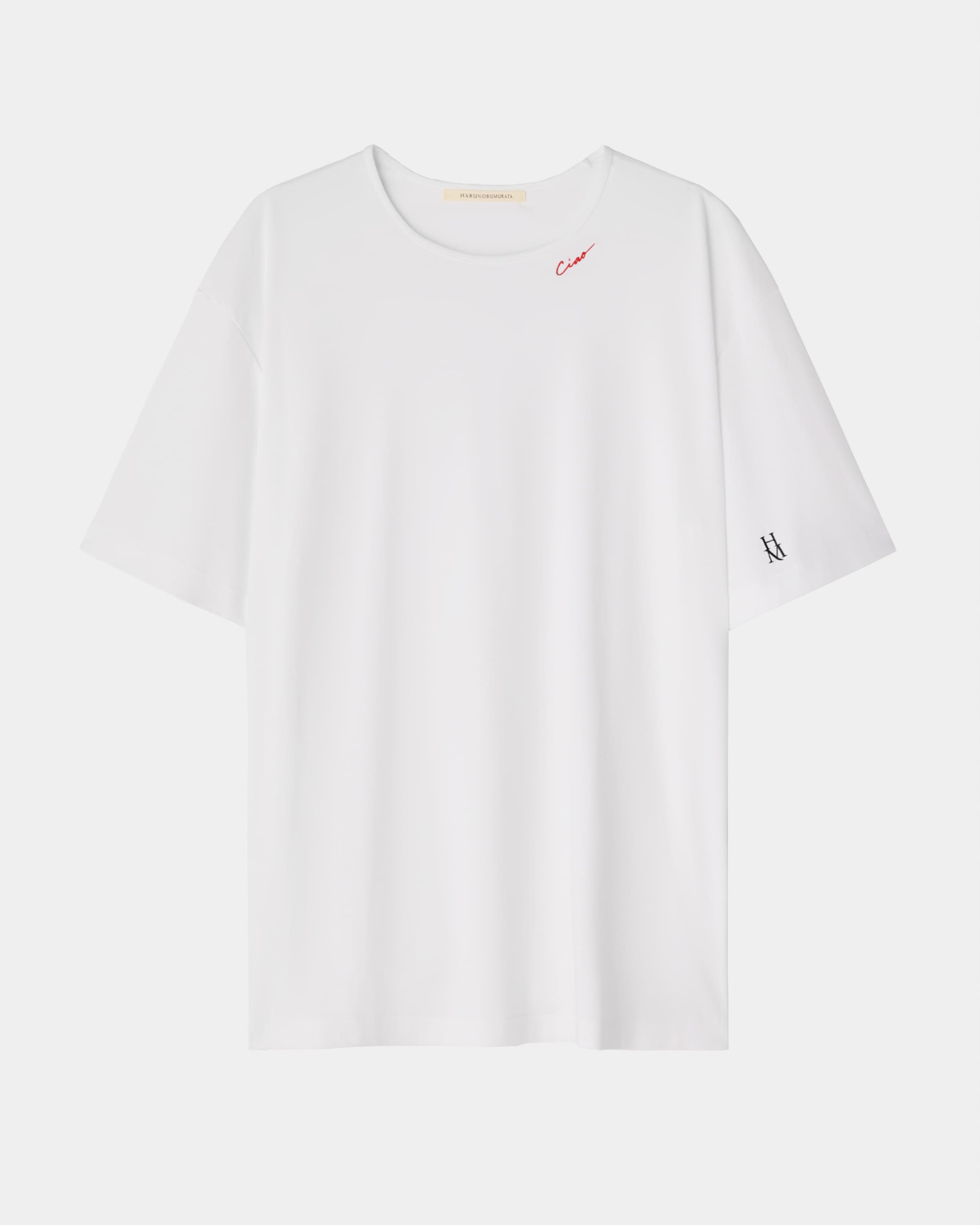 【PRE ORDER】CIAO - LOOSE FIT EMBROIDERED T-SHIRT