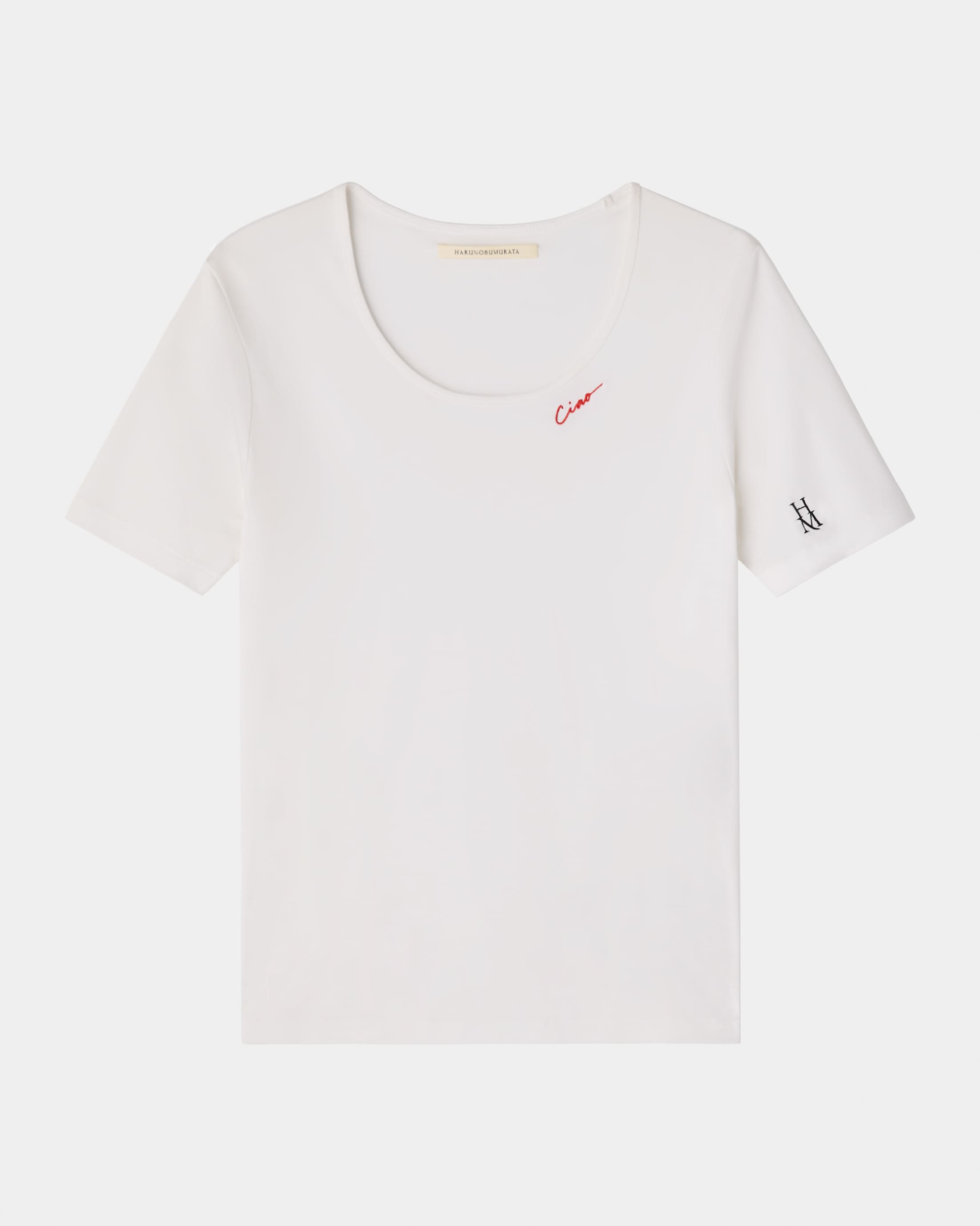 【PRE ORDER】CIAO PICCOLA - FITTED EMBROIDERED T-SHIRT