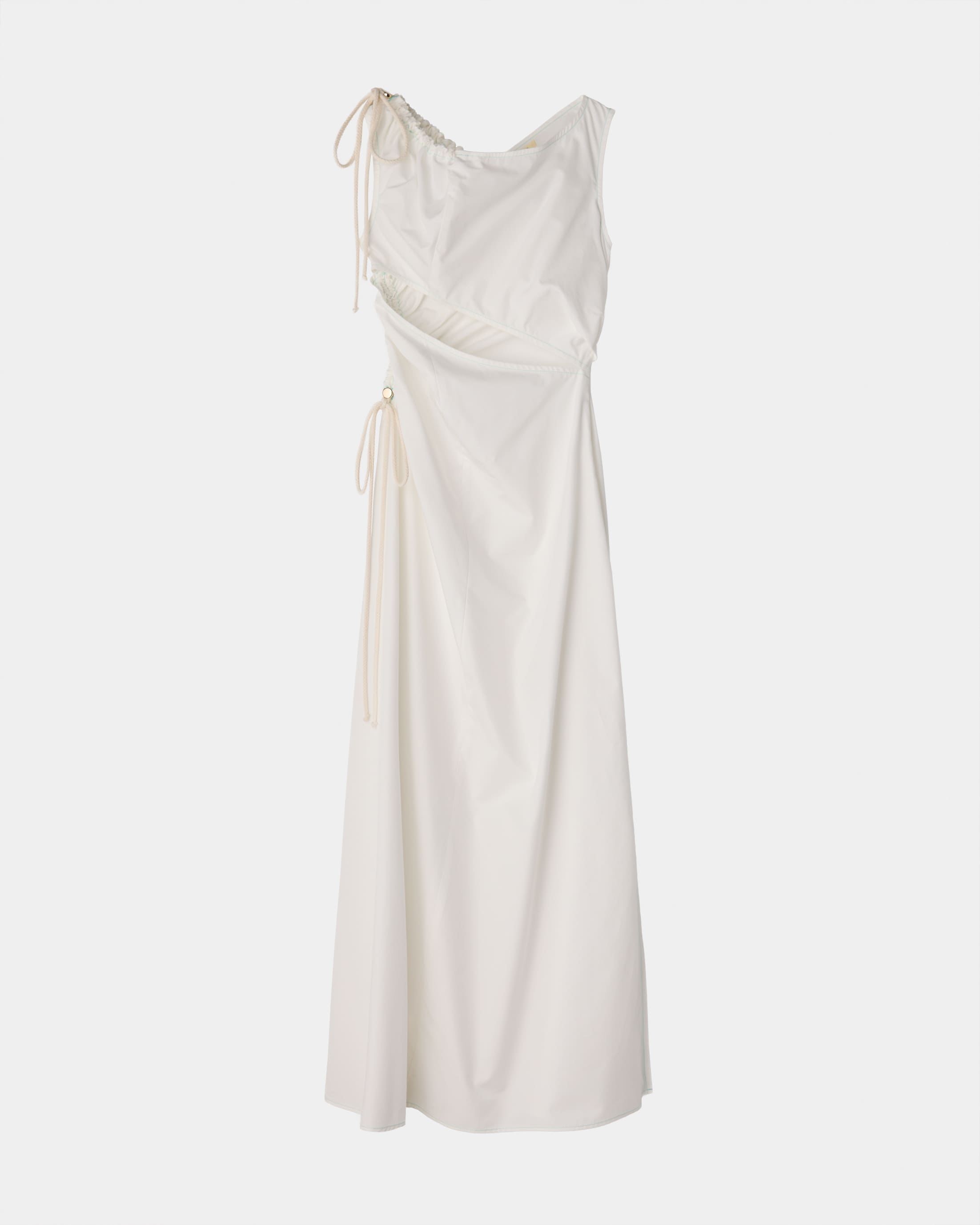 【PRE ORDER】PENELOPE - ASYMMETRIC CUT-OUT COTTON DRESS