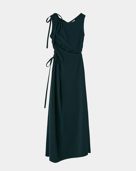【PRE ORDER】PENELOPE - ASYMMETRIC CUT-OUT JERSEY DRESS