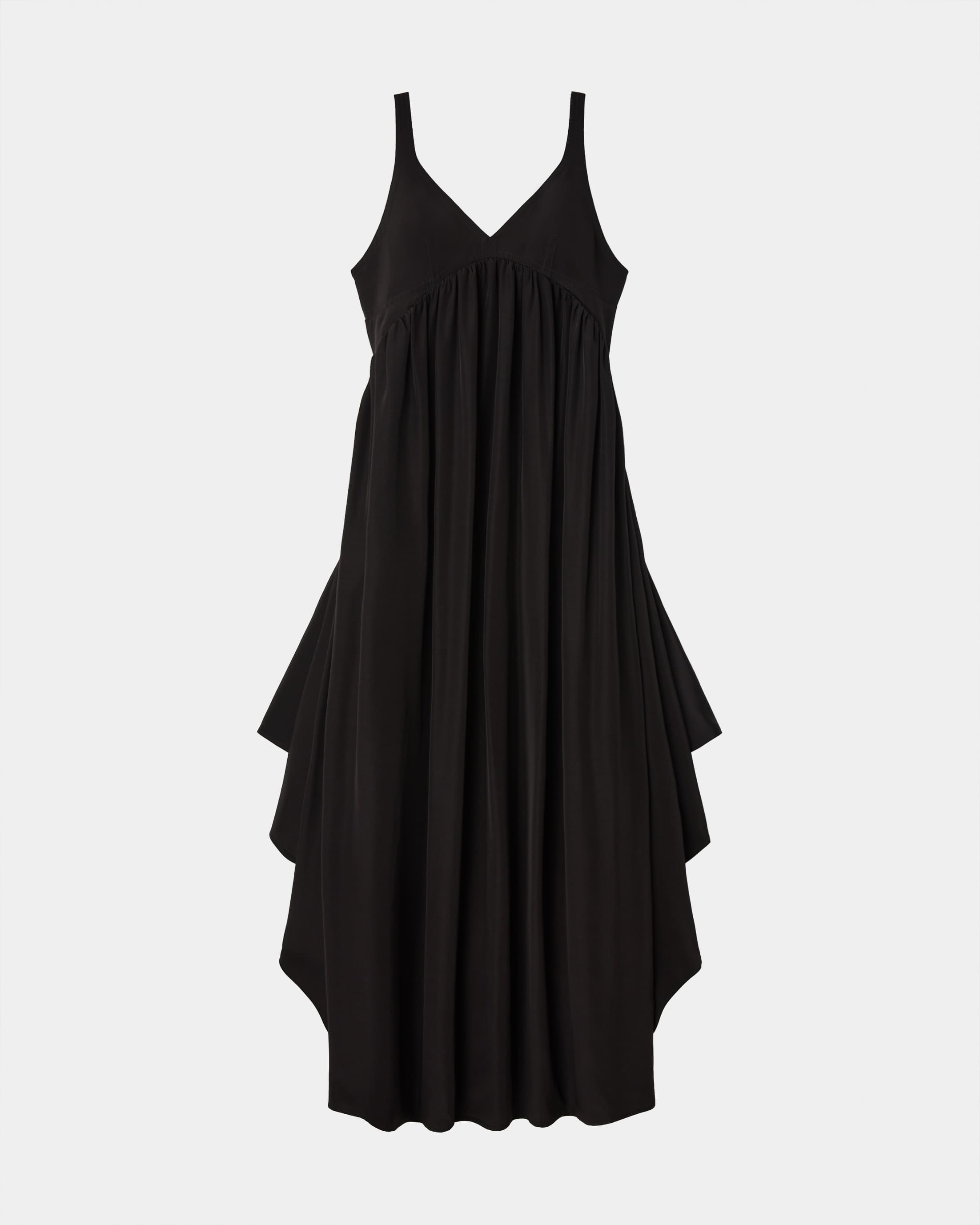 【PRE ORDER】PATRICIA - EMPIRE GATHER ACETATE DRESS