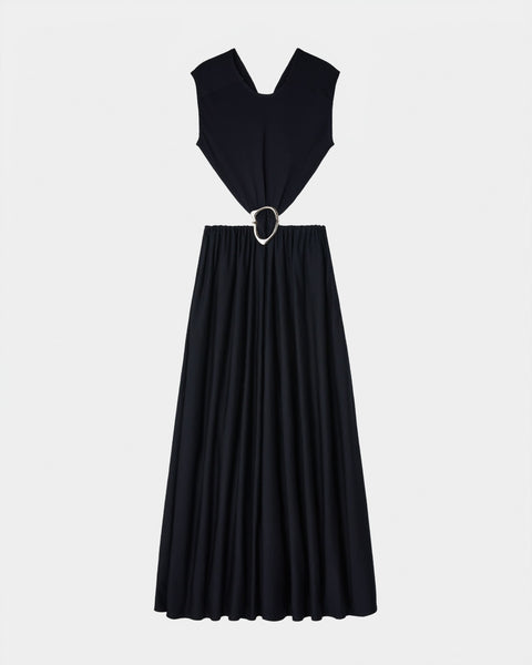 【PRE ORDER】PETRA - CUT OUT BUCKLE DRESS