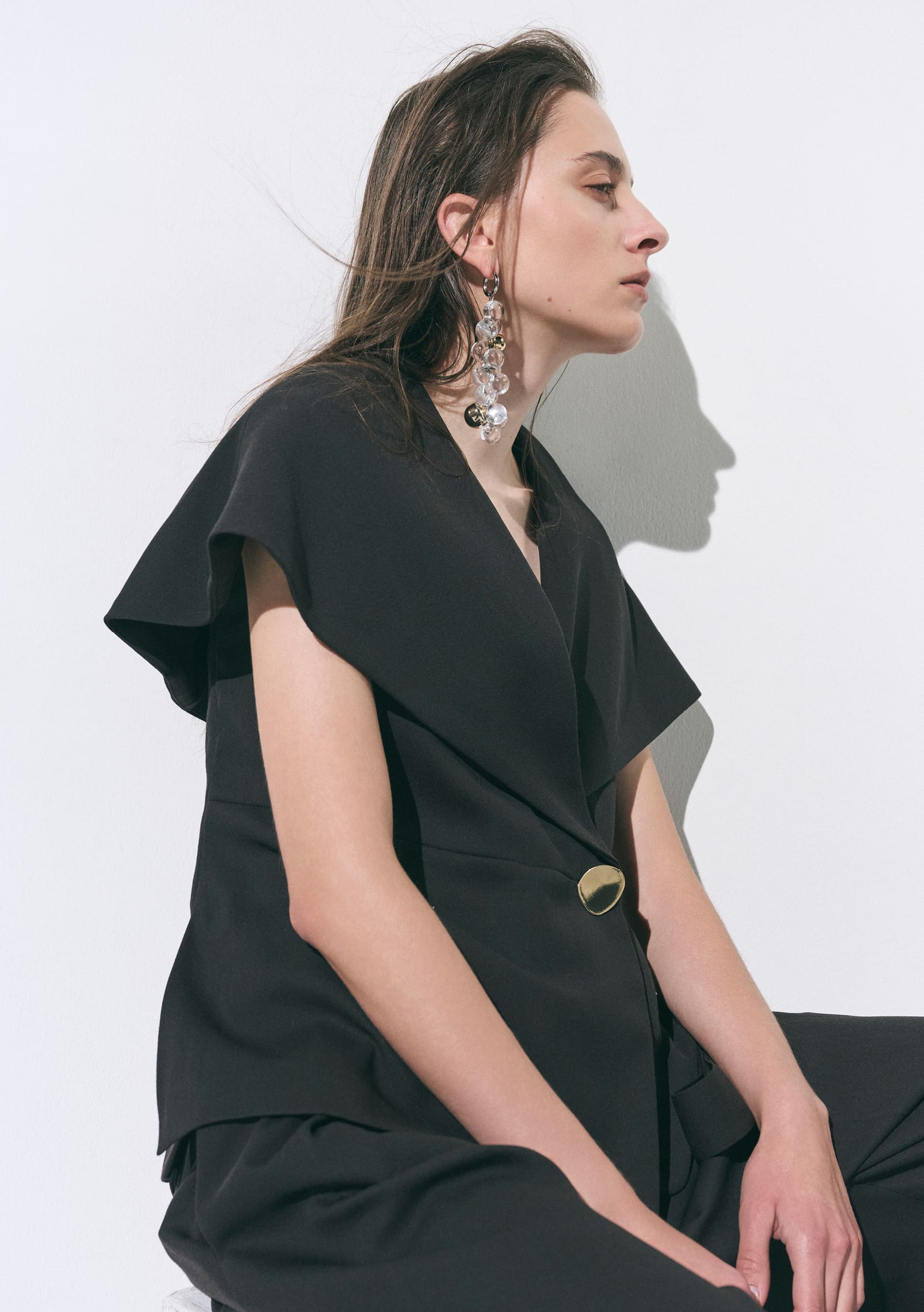 【PRE ORDER】POLA - CAPE COLLAR JACKET