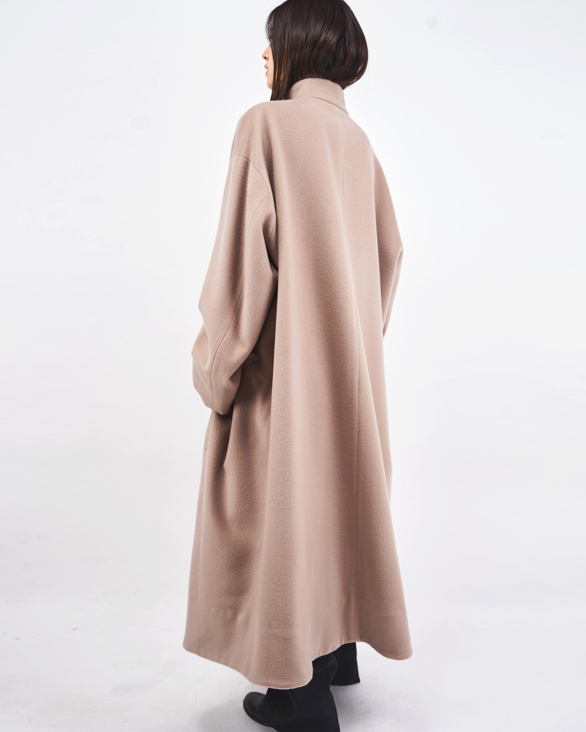 GRACE - VIRGIN WOOL CAPE COAT