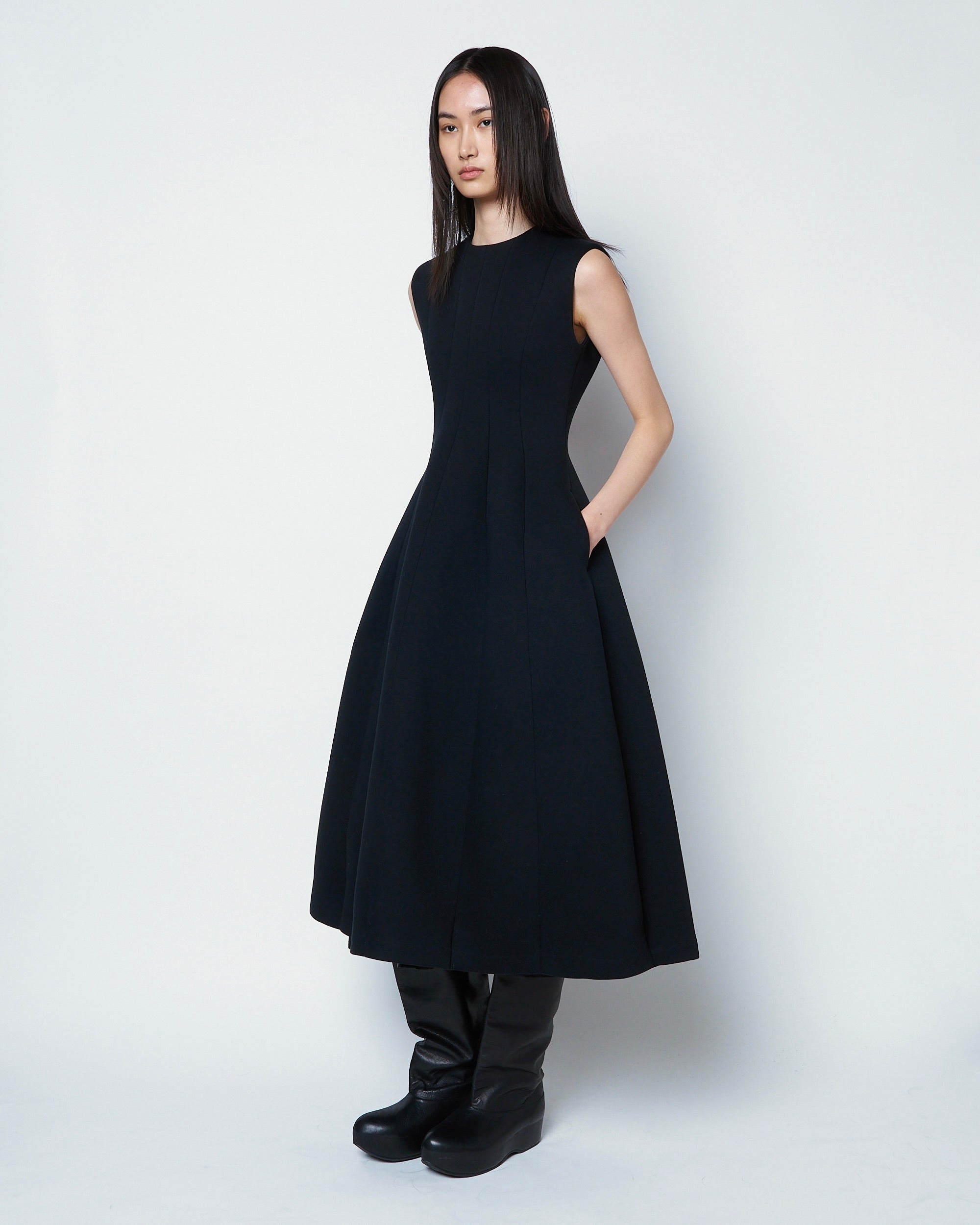 ORBIT - DOUBLE KNIT DRESS