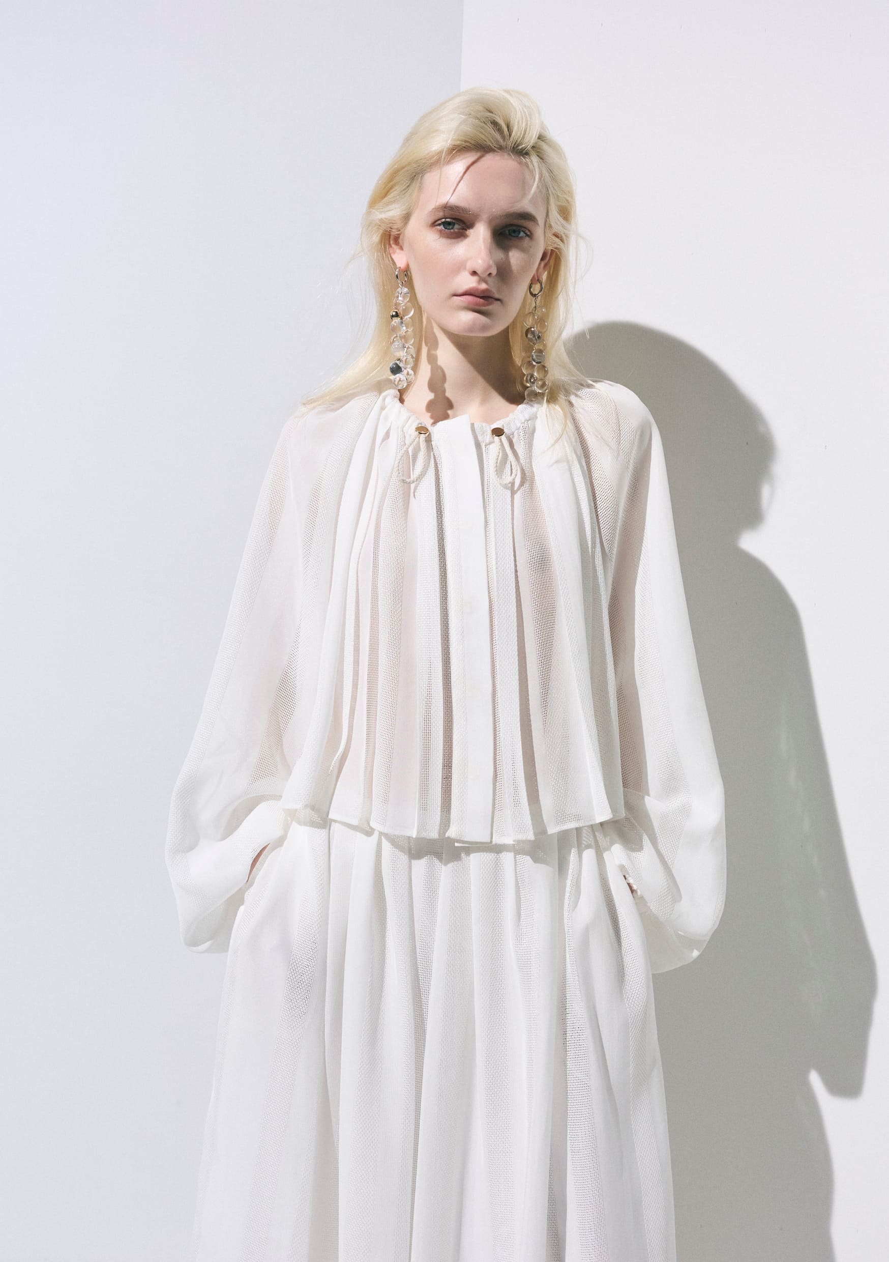 【PRE ORDER】PESTO - GATHERED DRAPE SUMMER JACKET