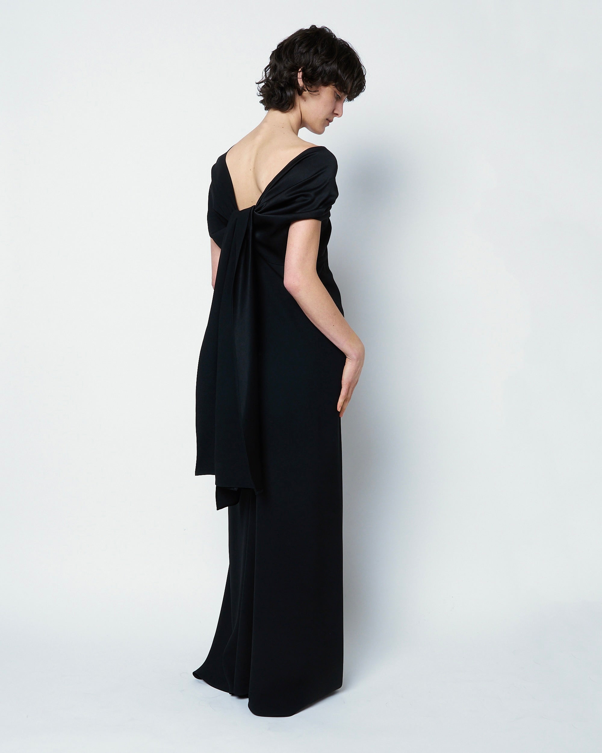 OPUS - DRAPED TRIACETATE DRESS