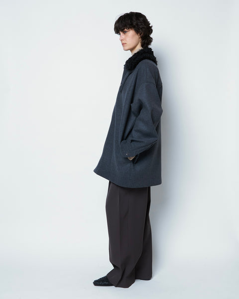 【PRE ORDER】ORSAY - FUR COLLAR VIRGIN WOOL JACKET