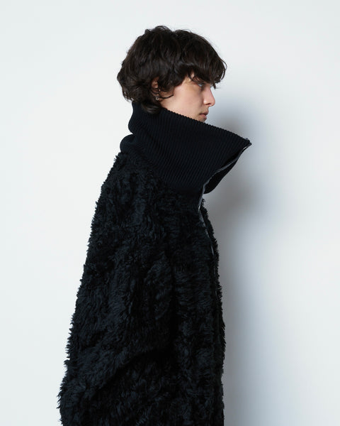 【PRE ORDER】ODELIA - WOOL MOHAIR COLLAR JACKET