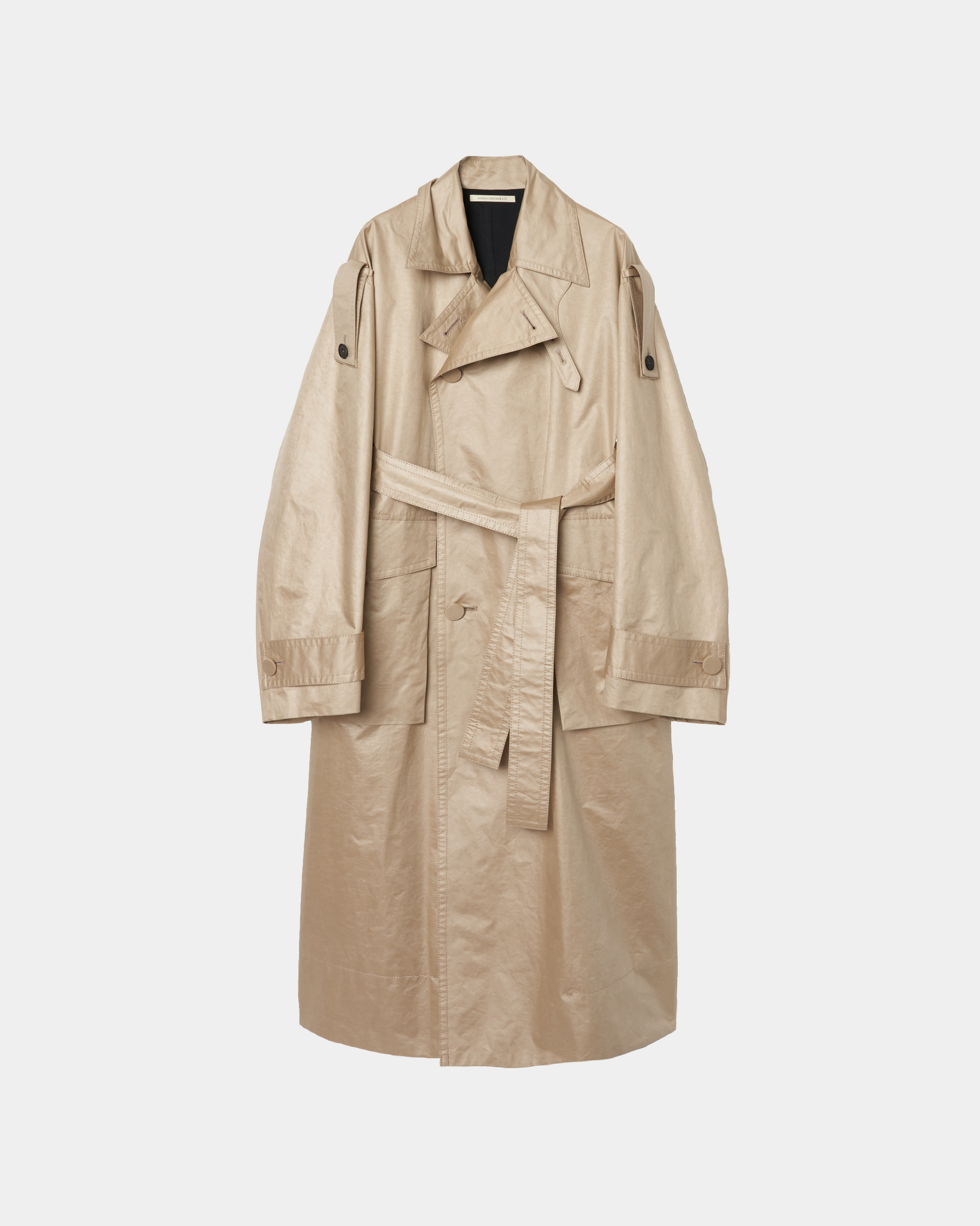 MATILDA - NYLON TRENCH COAT – HARUNOBUMURATA