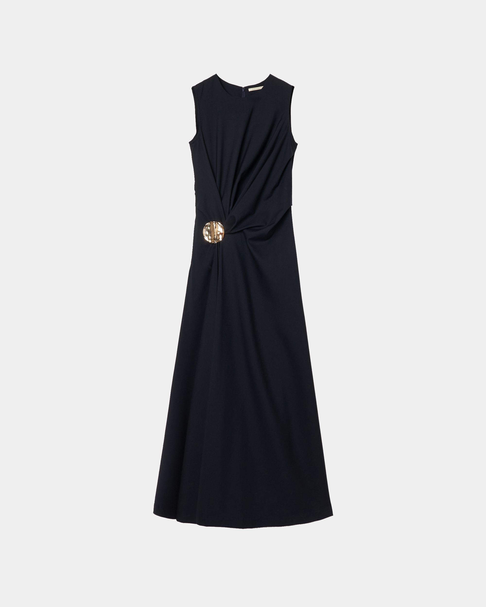 MANUELA - WOOL DRAPED DRESS