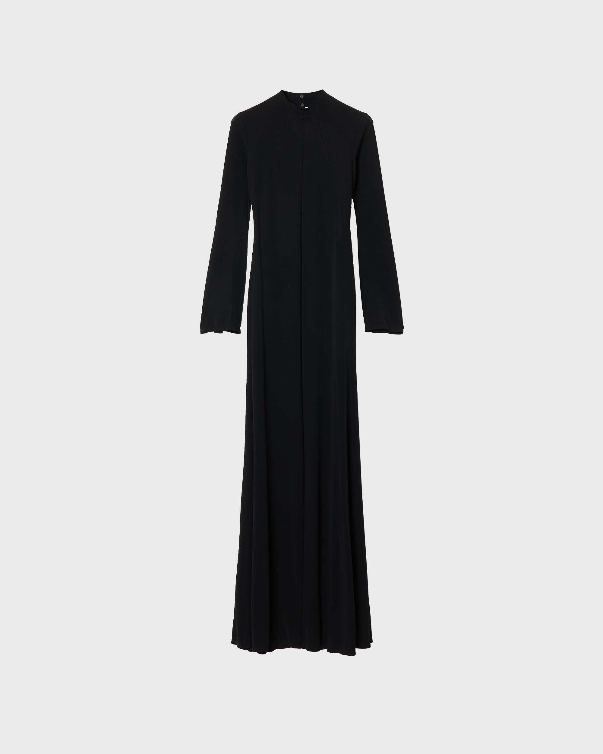 MARIANA - HIGH TWISTED JERSEY LONG SLEEVE DRESS