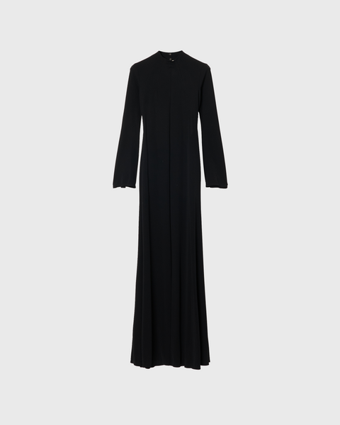 MARIANA - HIGH TWISTED JERSEY LONG SLEEVE DRESS