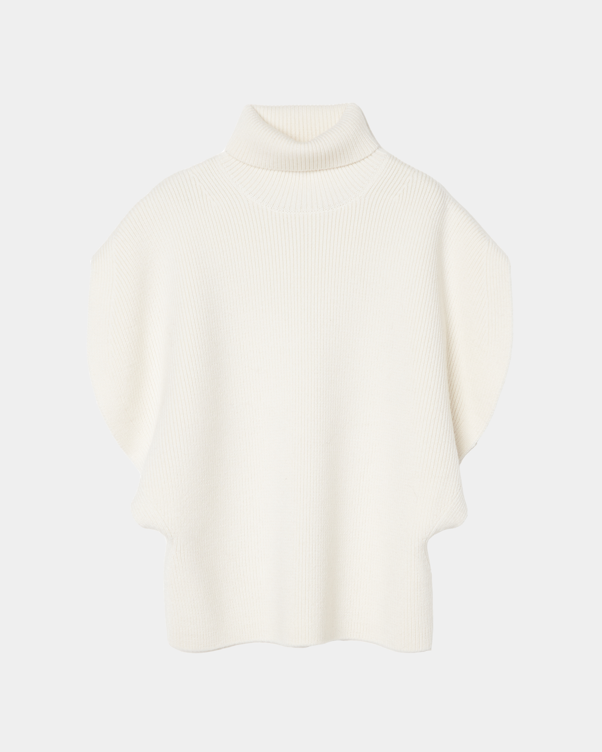 MANOLA - WOOL RIB KNIT TOP
