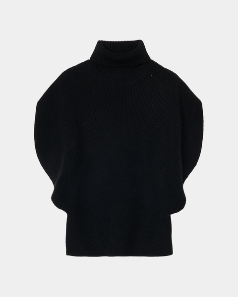 MANOLA - WOOL RIB KNIT TOP