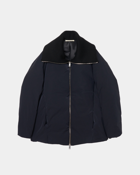 MELINDA - RIB COLLAR DOWN JACKET