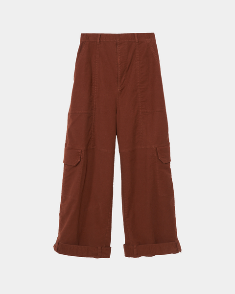 MARIETTA - COTTON OVERSIZE CARGO PANTS