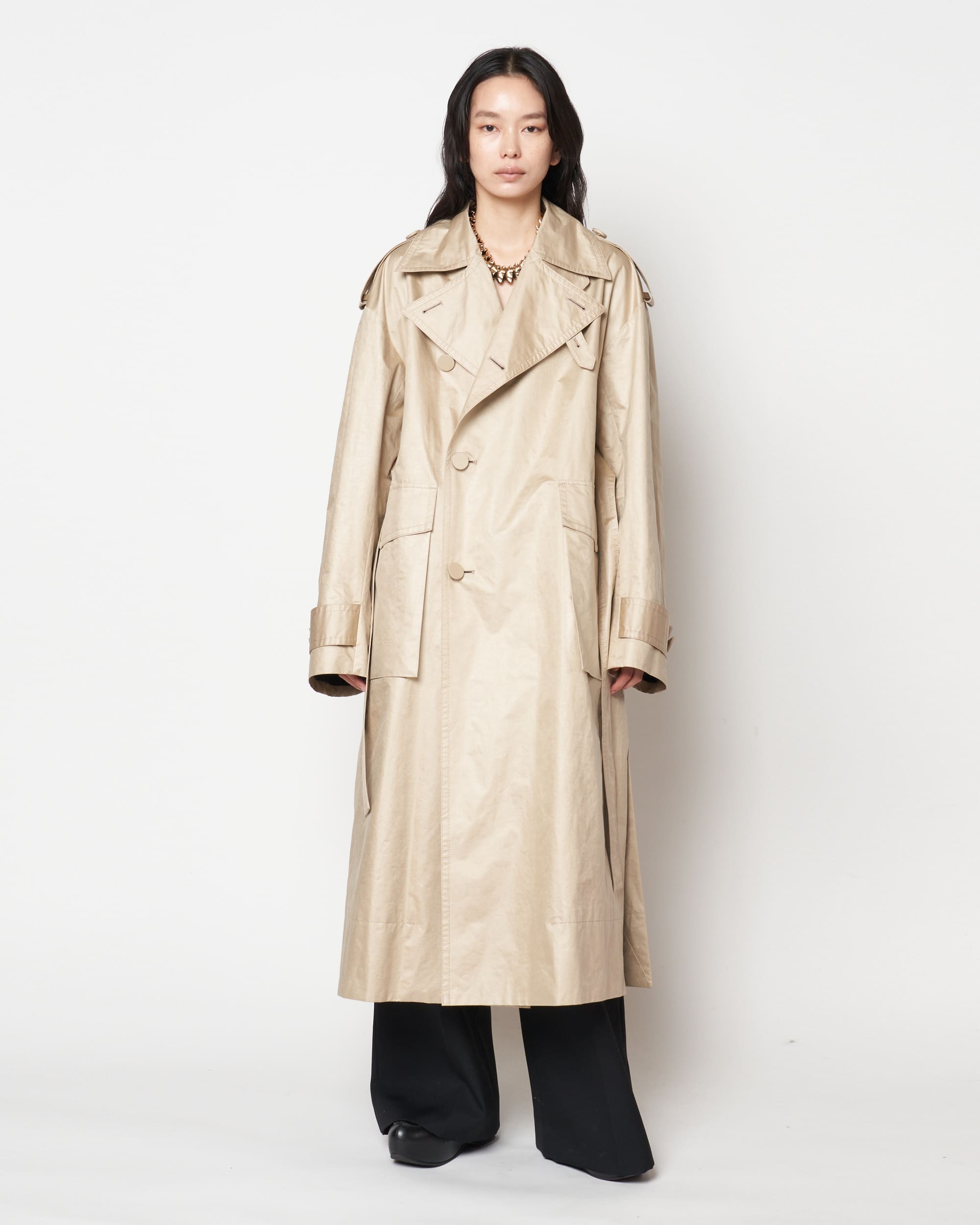 MATILDA - NYLON TRENCH COAT
