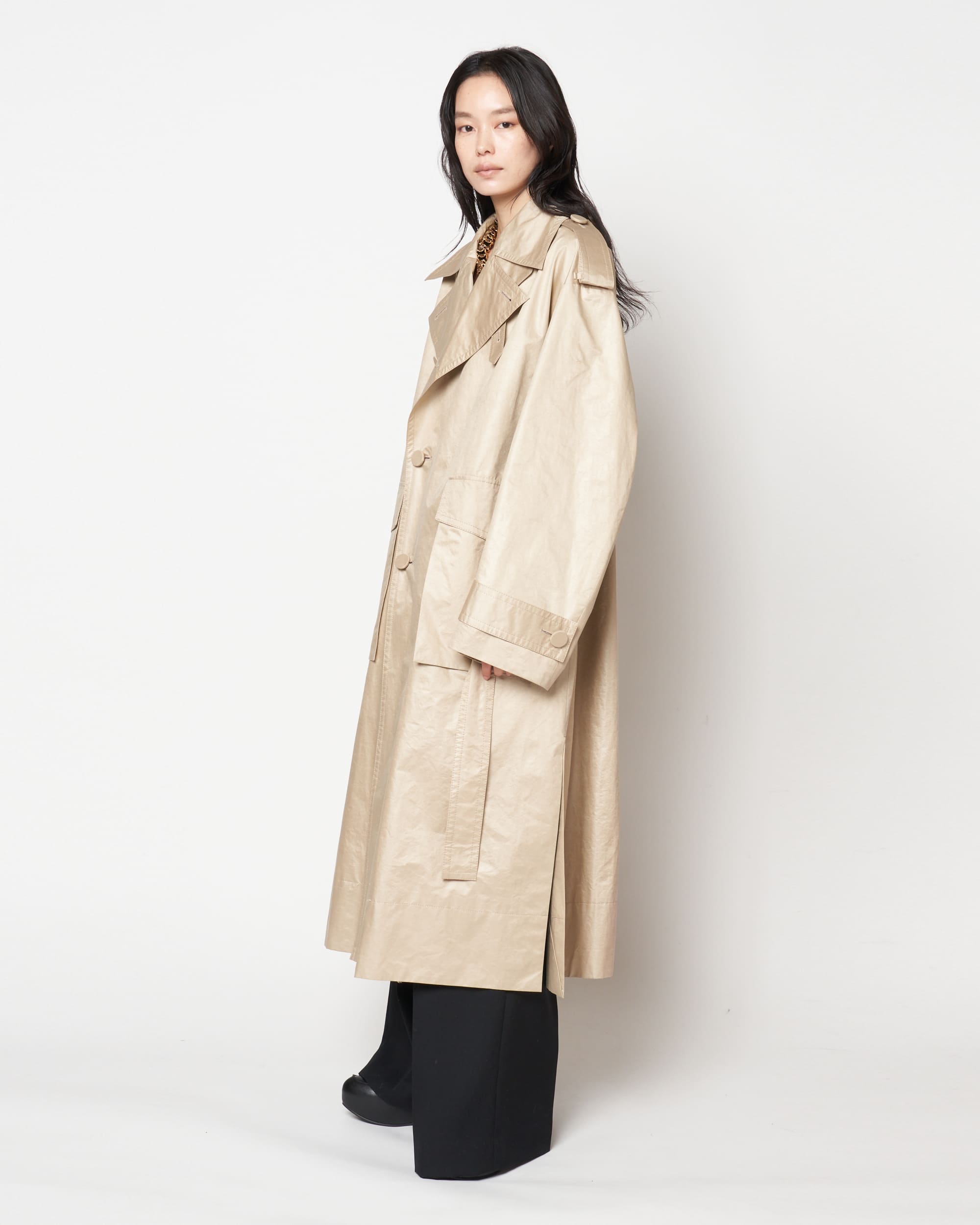 MATILDA - NYLON TRENCH COAT