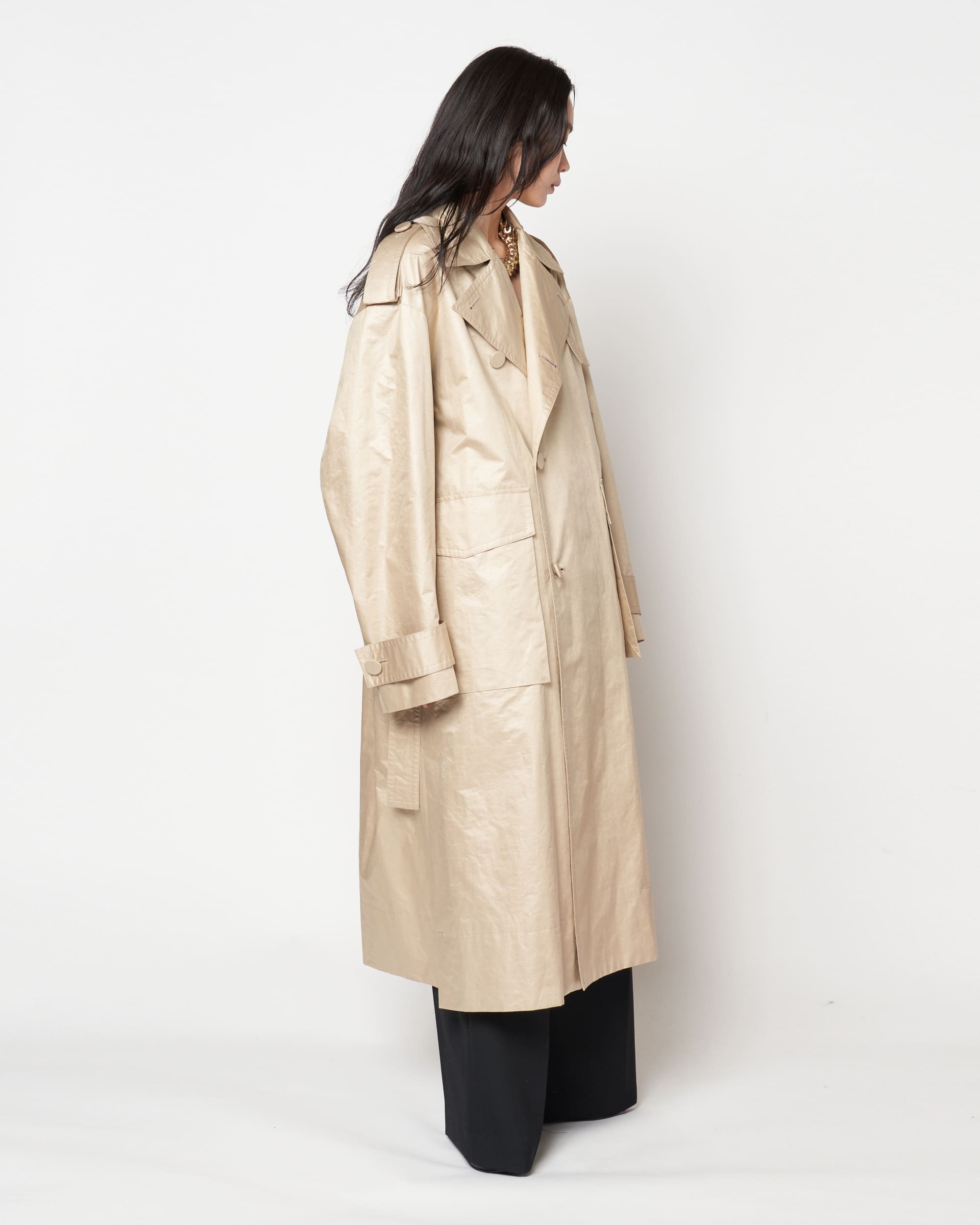 MATILDA - NYLON TRENCH COAT