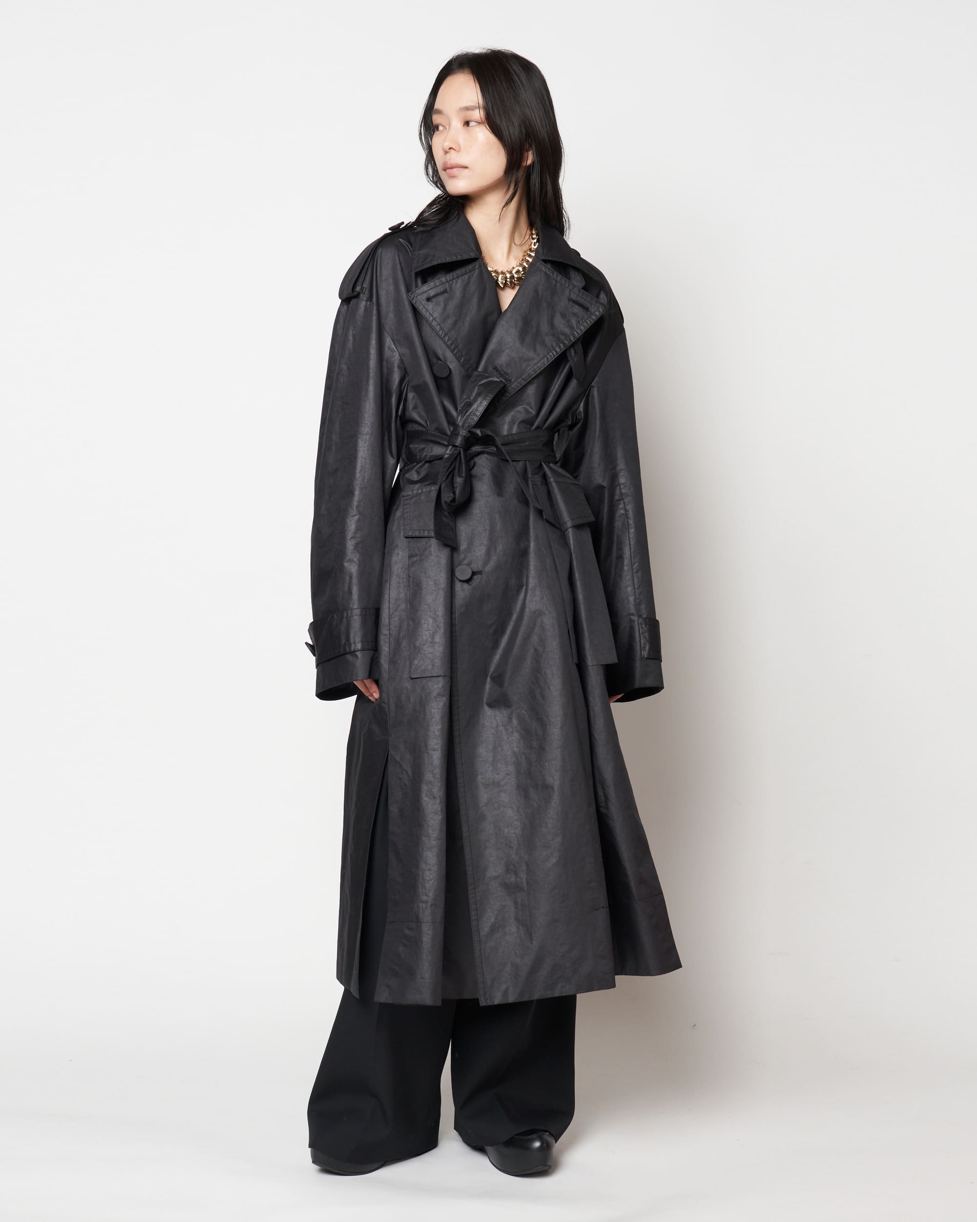 MATILDA - NYLON TRENCH COAT