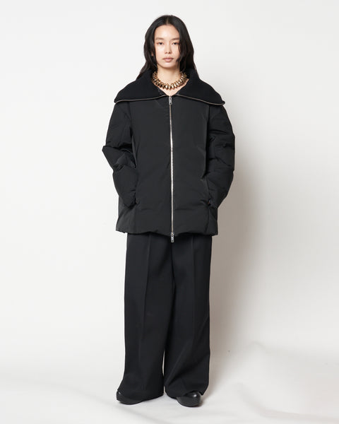 MELINDA - RIB COLLAR DOWN JACKET