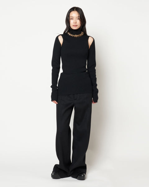 MARA - WOOL RIB MULTI WAY TOP