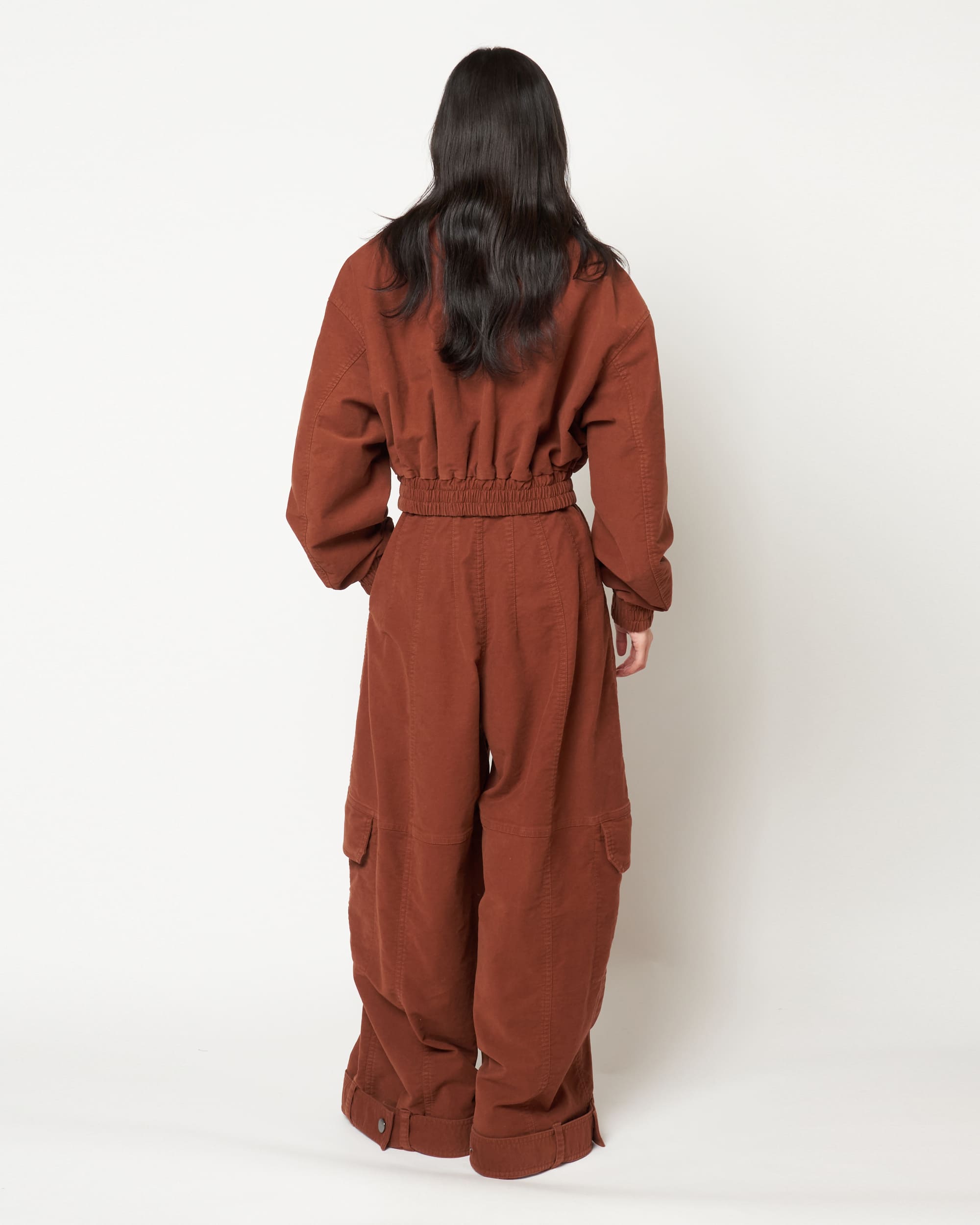 MARIETTA - COTTON OVERSIZE CARGO PANTS