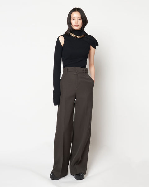 JAVELIN - WIDE SILHOUETTE WOOL CADY TROUSERS