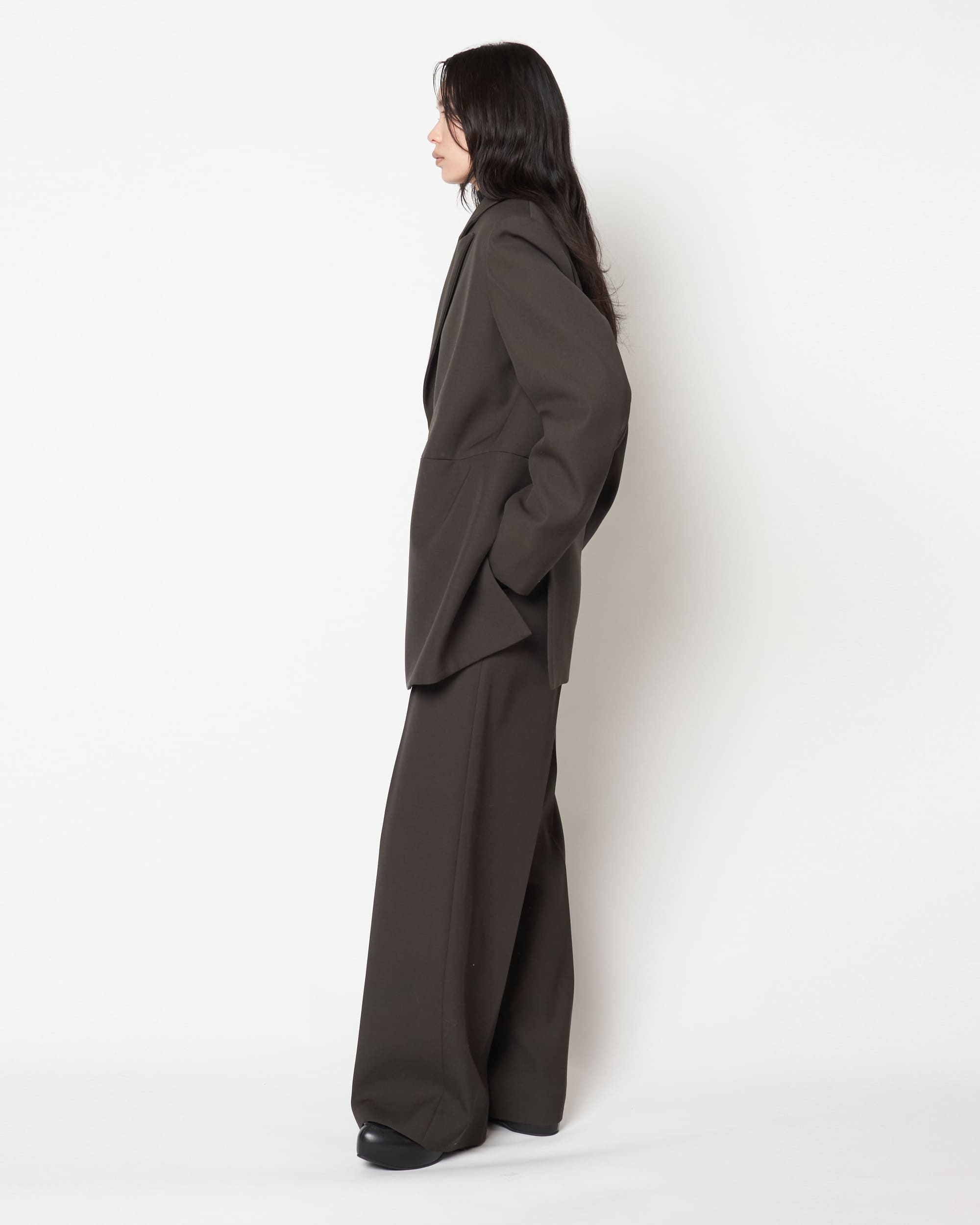 MADISON - WOOL GABARDINE TAILORED JACKET