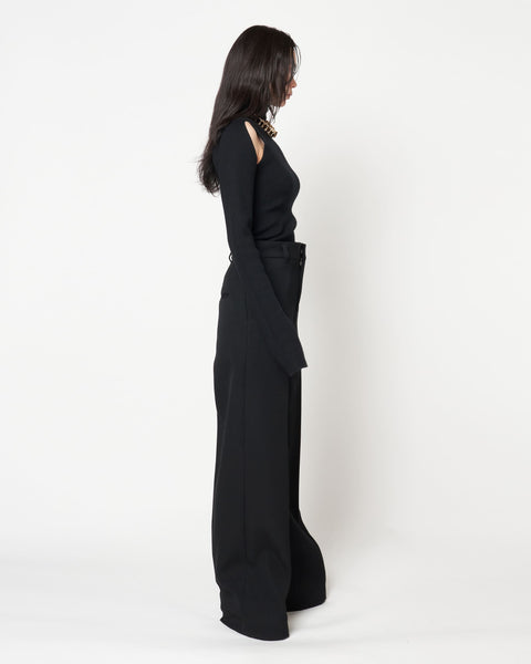 JAVELIN - WIDE SILHOUETTE WOOL CADY TROUSERS