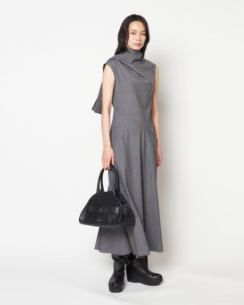 PIADINA - GRAIN LEATHER SMALL BOSTON