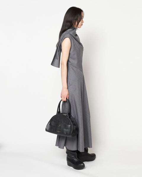 PIADINA - GRAIN LEATHER SMALL BOSTON